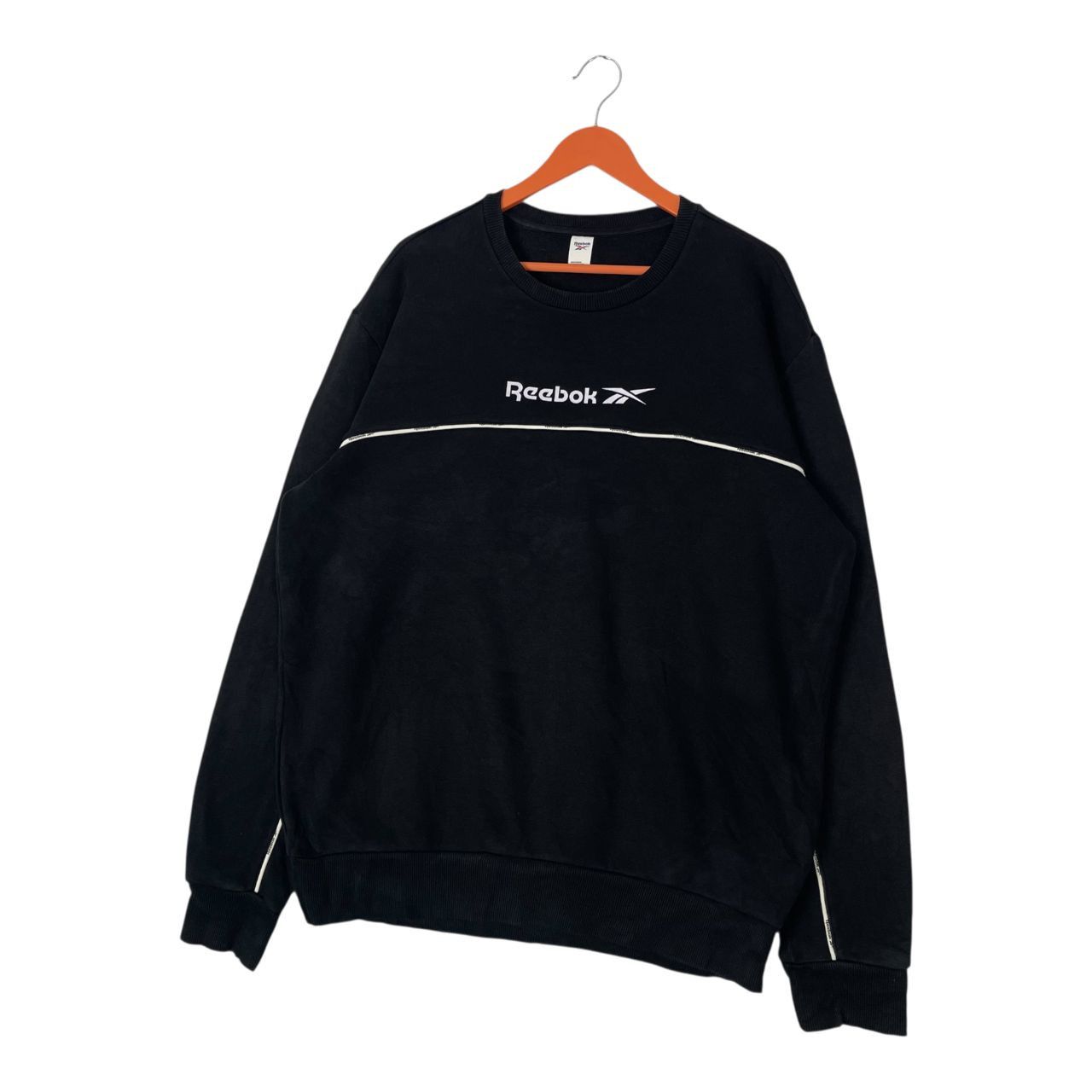 Reebok Vintage Reebok Spell Out Logo Pullover Sweatshirt Size US XL / EU 56 / 4 - 2 Thumbnail