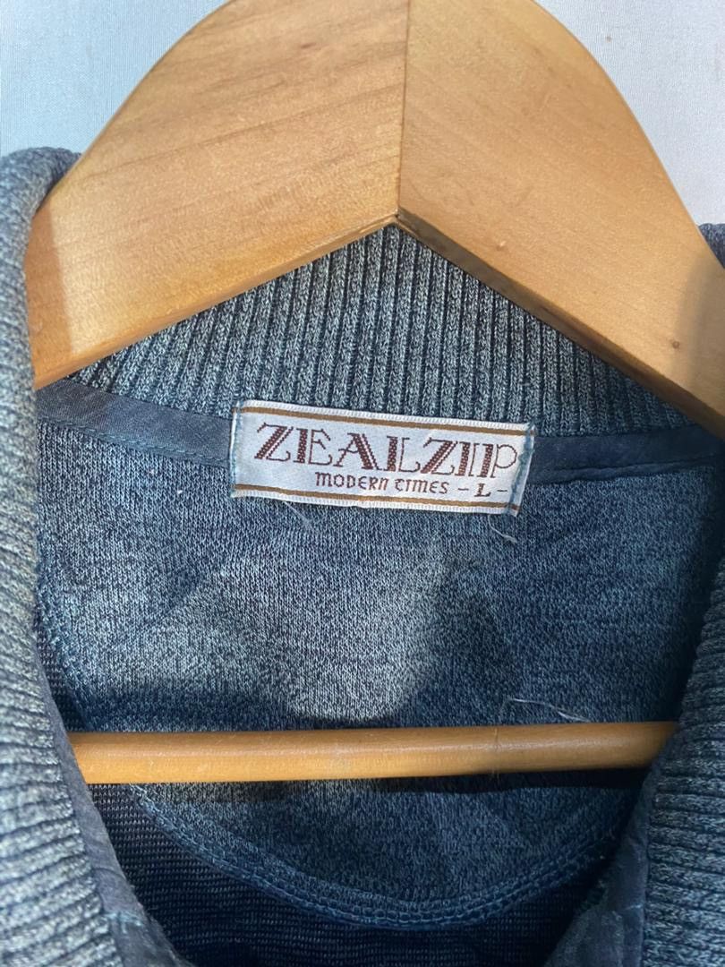 Japanese Brand × Vintage Vintage Zealzip half button polo sweatshirt Size US M / EU 48-50 / 2 - 5 Thumbnail