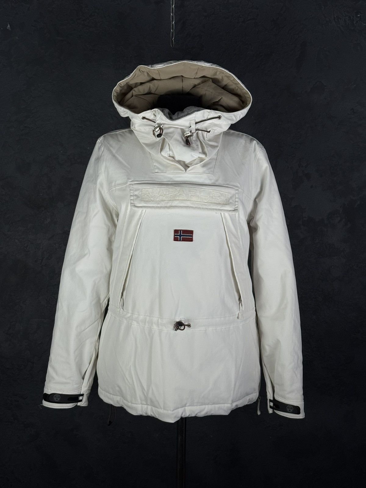 Napapijri Vintage Napapijri Skidoo Anorak Jacket Fleece Outdoor Size XL / US 12-14 / IT 48-50 - 2 Thumbnail