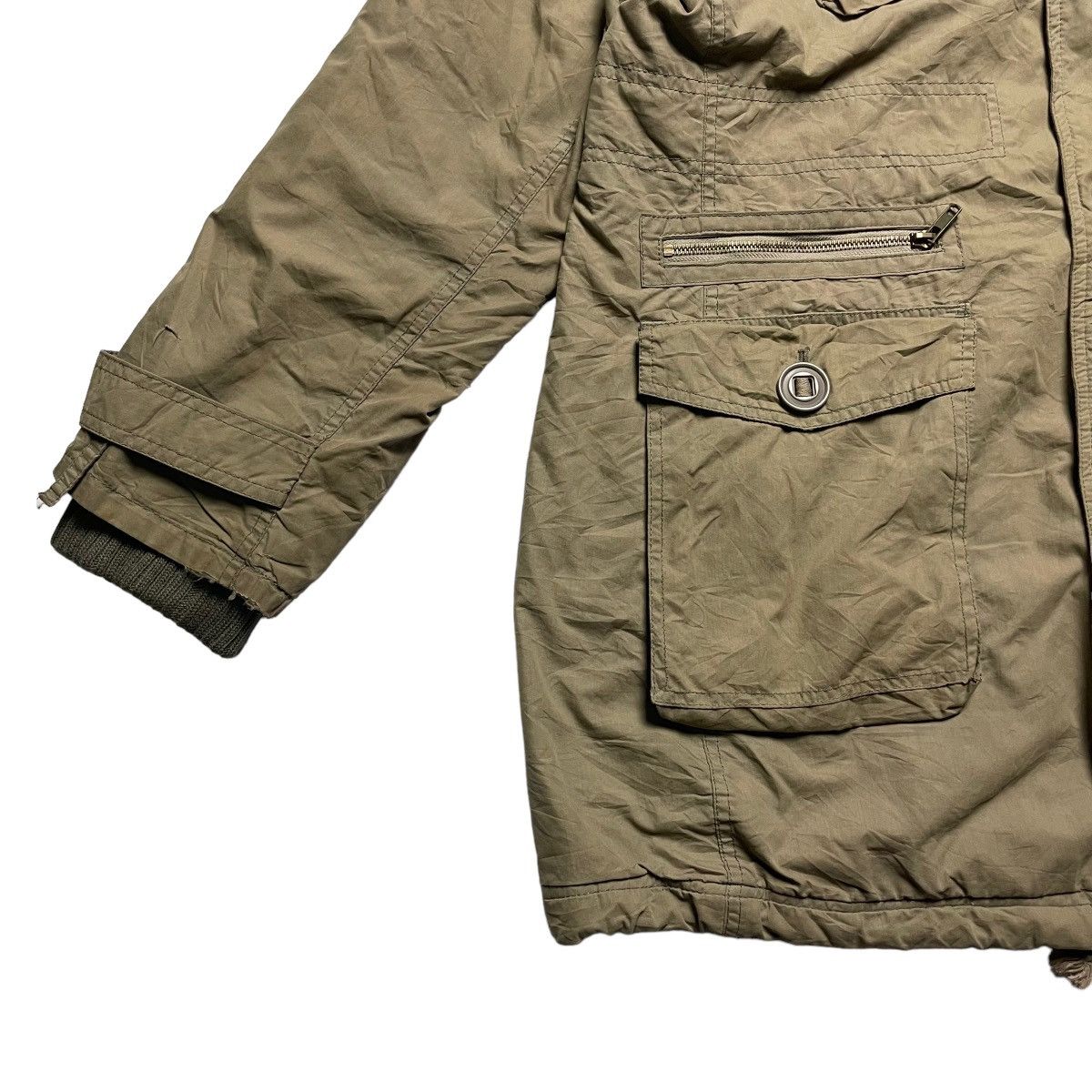 If Six Was Nine 🇯🇵 LA SCENE PRIVEE MULTIPOCKET SHERPA HOODED JACKET Size US XL / EU 56 / 4 - 5 Thumbnail