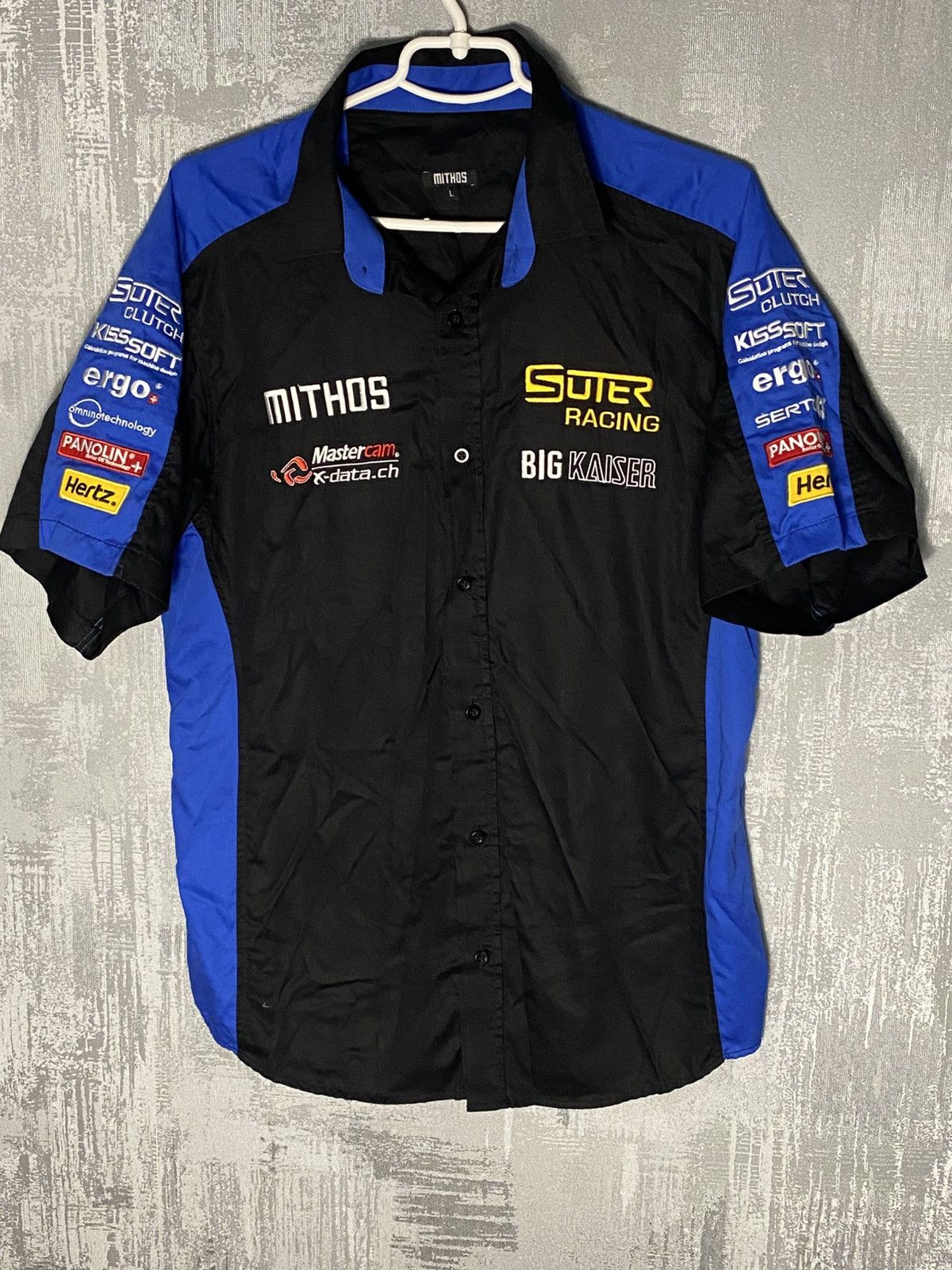 Other Mithos Racing Suter Motorcycle Formula One Shirt Mens Size US L / EU 52-54 / 3 - 1 Thumbnail