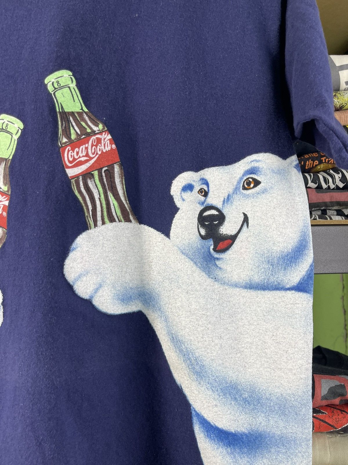 Coca Cola 1995 Vintage Coca-Cola Polar Bear T-shirt Size US M / EU 48-50 / 2 - 4 Thumbnail