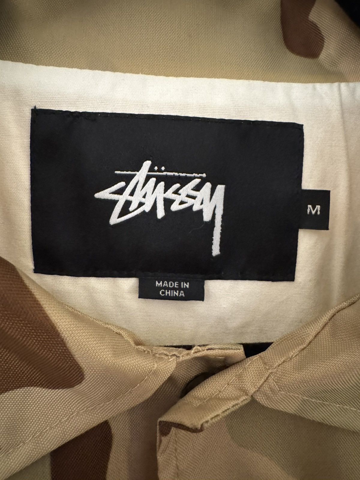 Stussy Stussy Spring Coach Jacket Camo Size US M / EU 48-50 / 2 - 3 Thumbnail