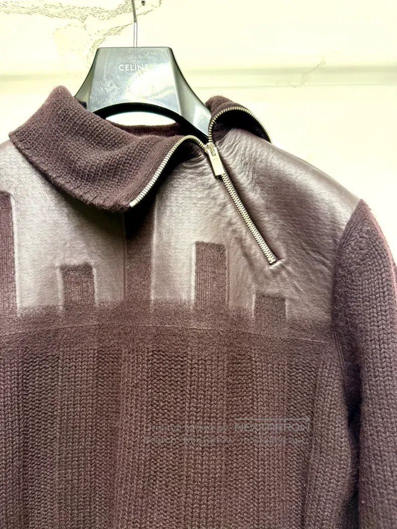 Hermes Hermes 12fw Showpiece Zipper Patched High-Neck Sweater Size US M / EU 48-50 / 2 - 2 Thumbnail
