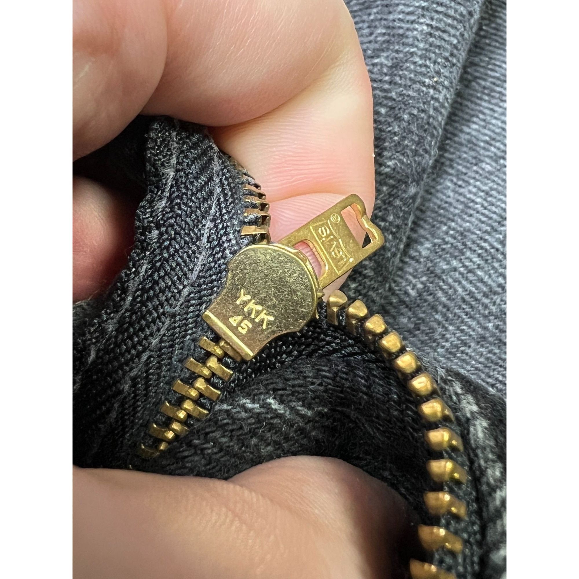 Levi's Vintage Clothing Levi’s 881 Orange Tab Vintage Black Denim Jeans (Y1055) Size US 30 / EU 46 - 7 Thumbnail