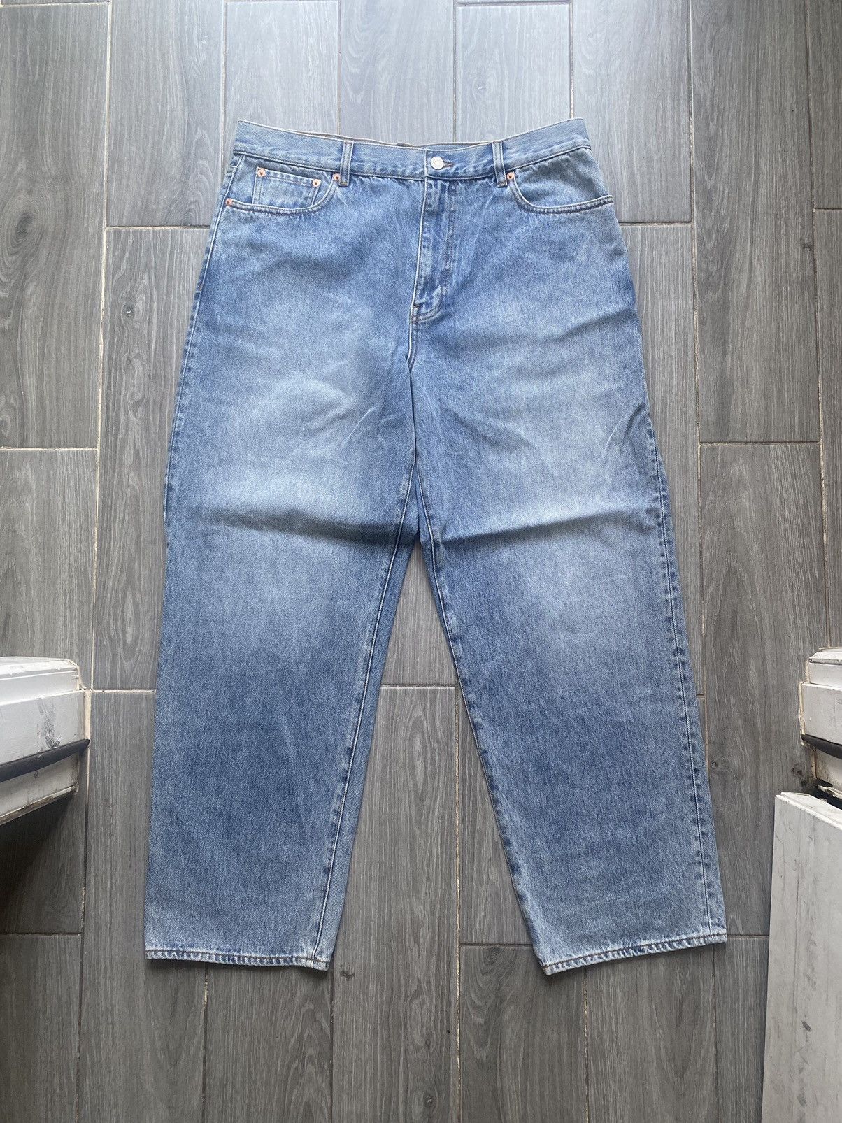 Palace EL SCRIPT P90 BAGGY JEAN STONE WASH size 34 Size US 34 / EU 50 - 3 Thumbnail