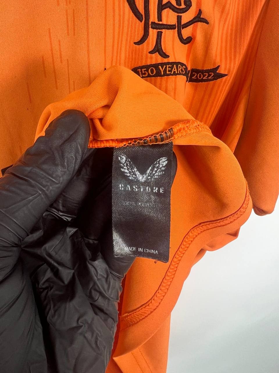 Castore Rangers Jersey Football Shirt 150 Years Orange Castore Mens Size US M / EU 48-50 / 2 - 4 Thumbnail