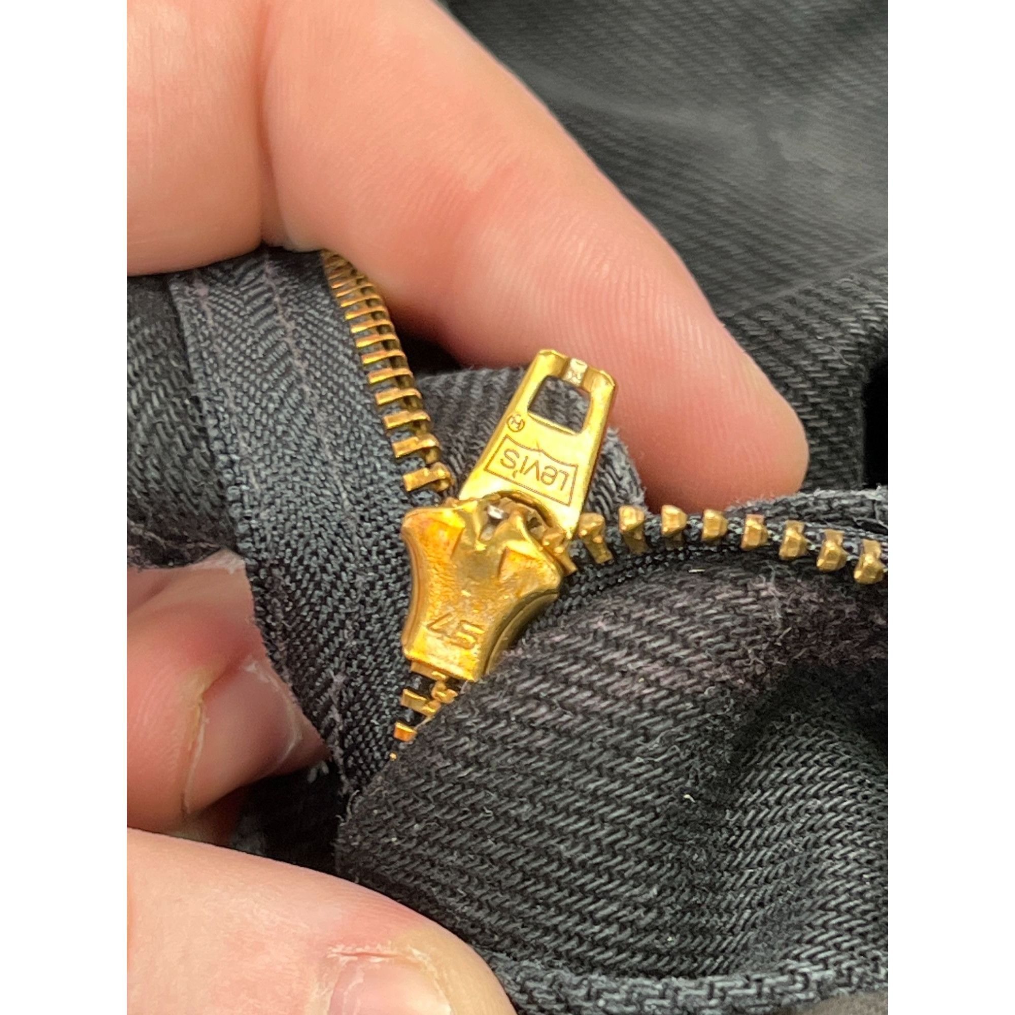 Levi's RARE Levi’s 615 Orange Tab Factory Error (Y0784) Size US 34 / EU 50 - 7 Thumbnail