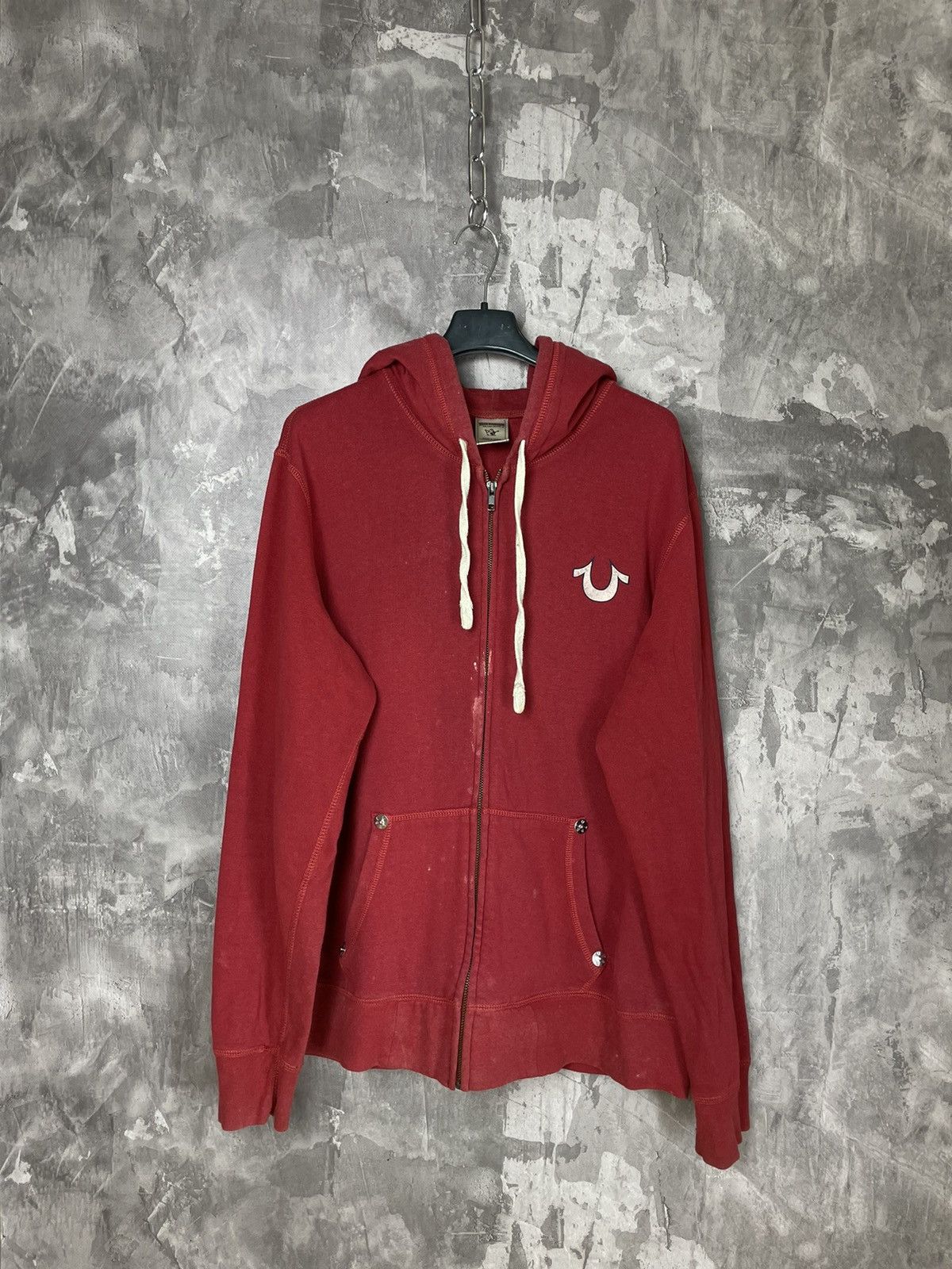 True Religion True Religion Big Buddha Logo Zip Up Hoodie y2k Drip Size US L / EU 52-54 / 3 - 2 Thumbnail