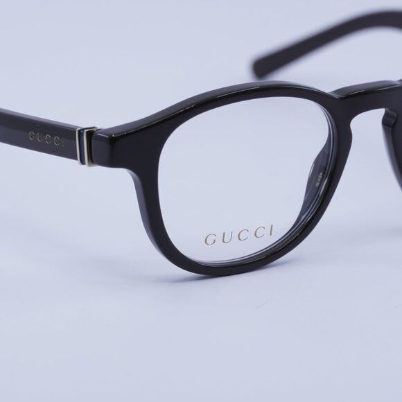 Gucci Gucci GG1510O 004 Eyeglasses Brown 49mm Square Frame Size ONE SIZE - 2 Thumbnail