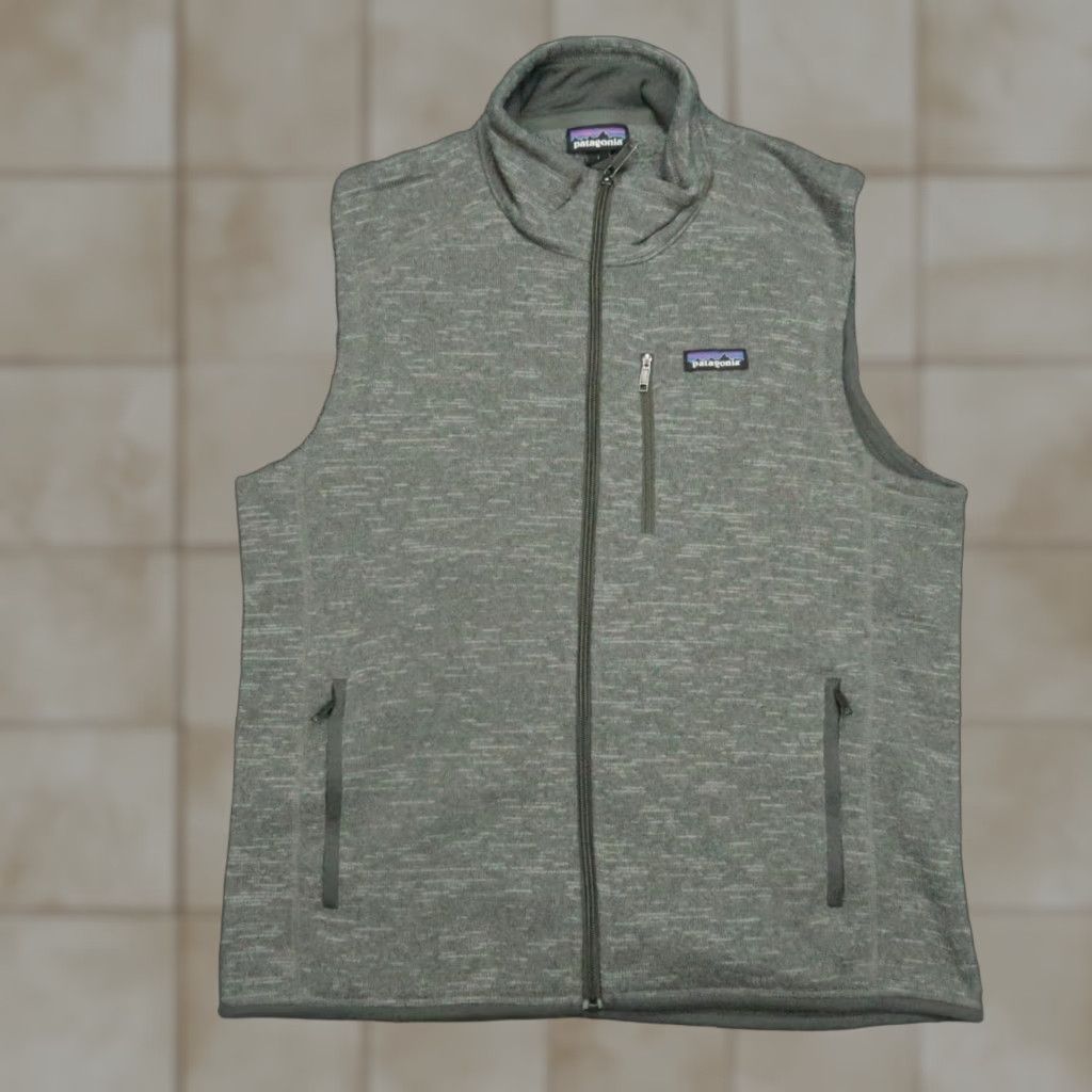 Patagonia Patagonia Better Sweater Vest Regular Size L Gray Zip Pockets Fleece 25881 Mens Size US L / EU 52-54 / 3 - 1 Thumbnail