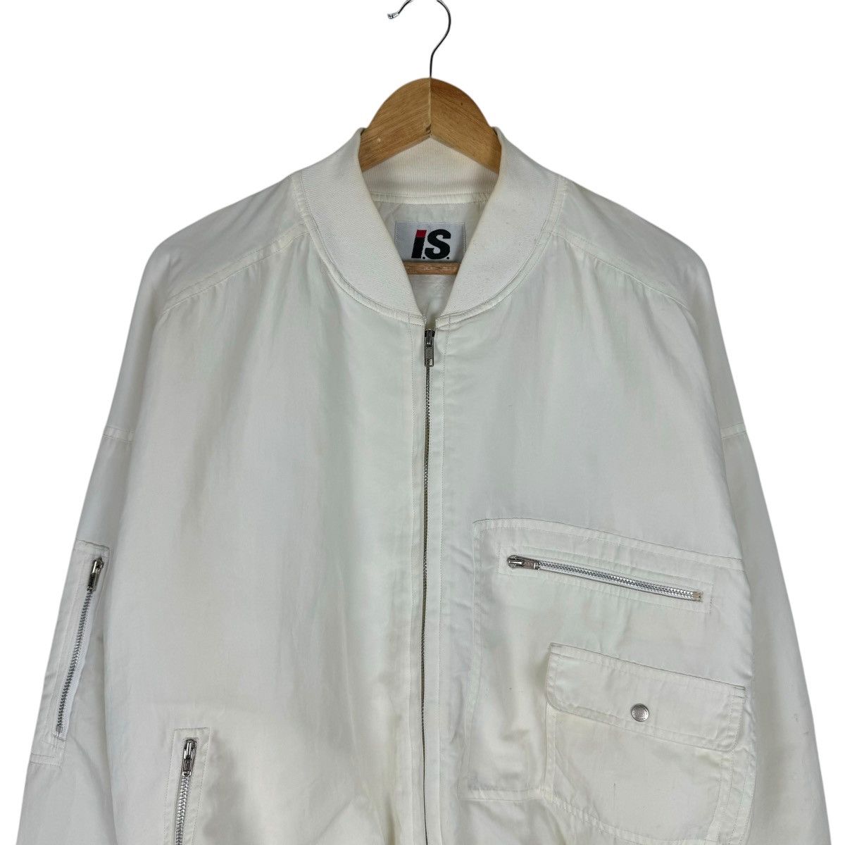 Issey Miyake ⚡️ICONIC !! 80s ISSEY MIYAKE BOMBER ZIPPER JACKET Size US M / EU 48-50 / 2 - 7 Thumbnail