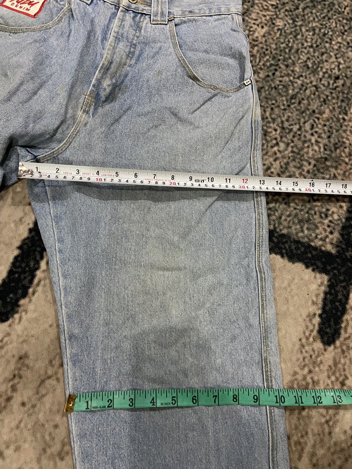Fubu 🔥 Vintage y2k FUBU jeans baggy pants street fashion jnco Size US 30 / EU 46 - 16 Thumbnail