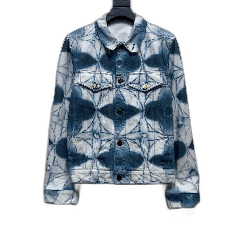 ジャケット・アウター Supreme LOUIS VUITTON LV Jacquard Denim Louis Vuitton X Supreme Jacquard Denim Trucker Jacket | Size