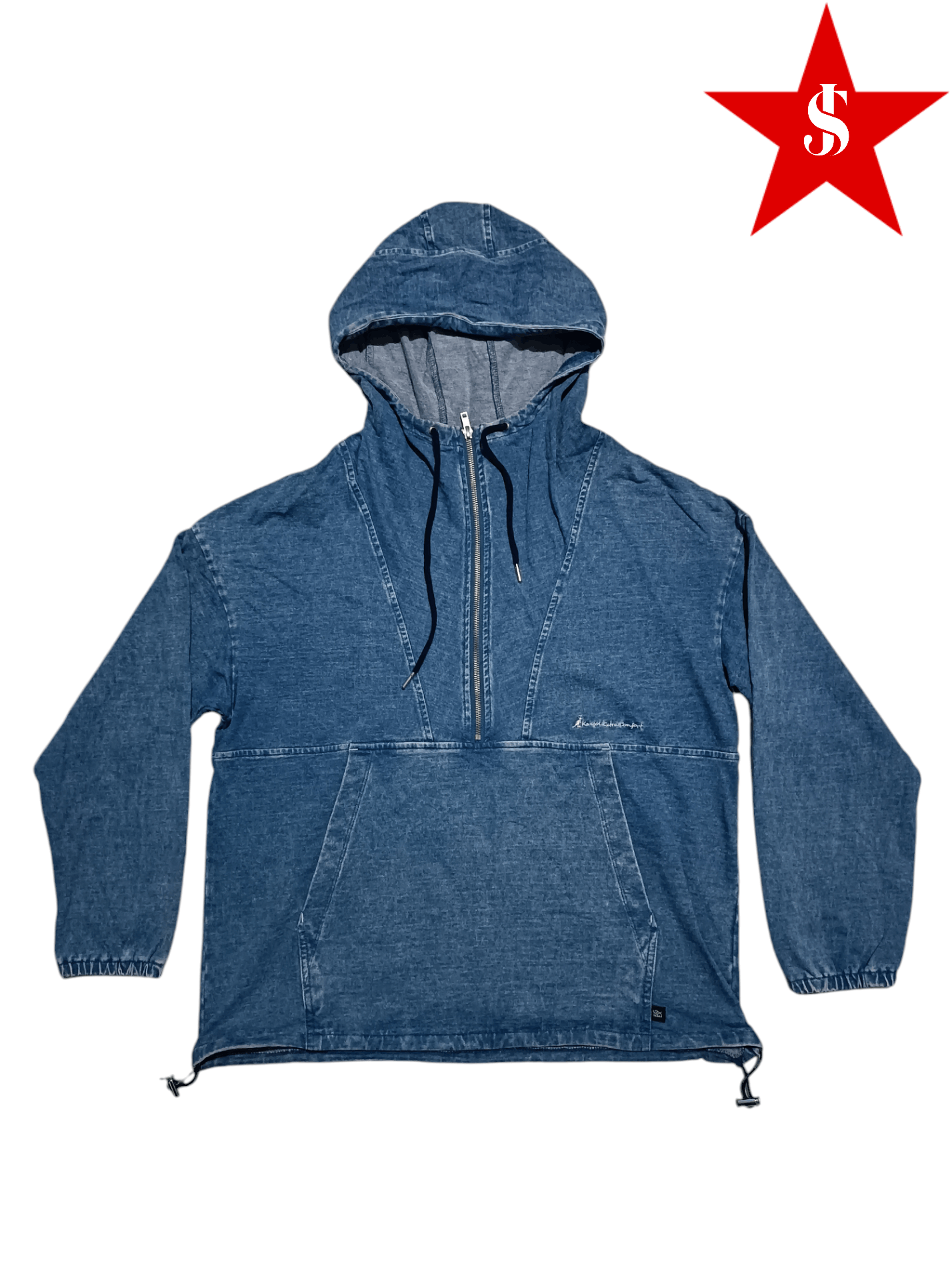 Designer × Kangol Kangol Hoodie Sweater Extra Comfort Half Zip Up Size US M / EU 48-50 / 2 - 1 Thumbnail