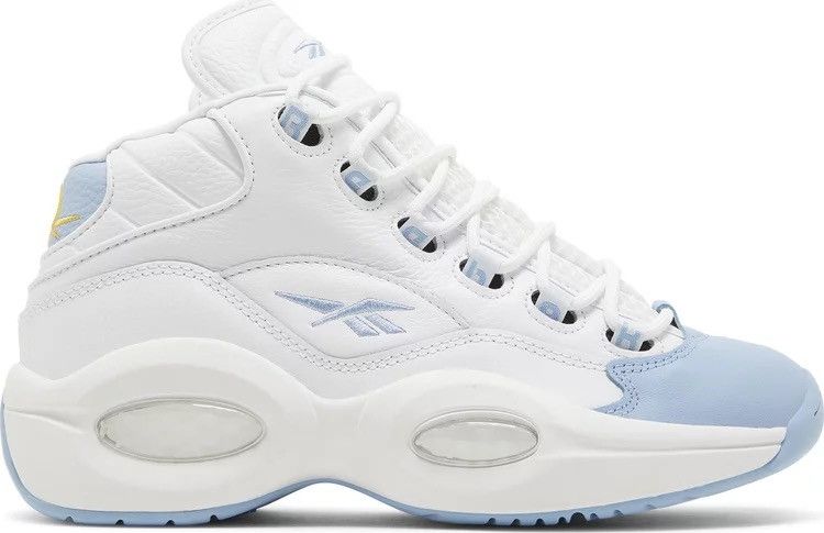 Reebok NEW Reebok Question Mid Nuggets Blue size 7 Basketball Shoes Size US 7 / EU 40 - 2 Thumbnail