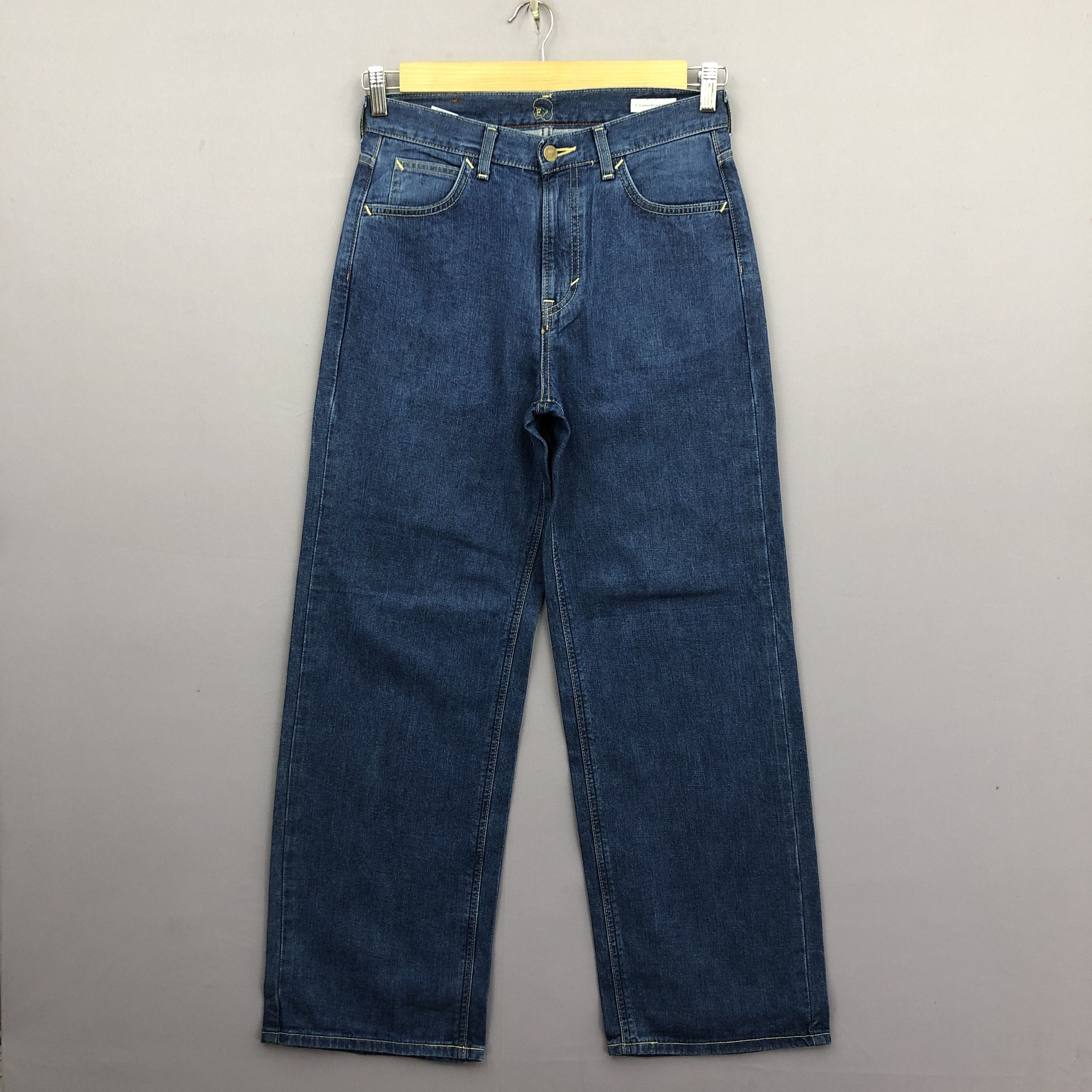 Lee Vintage 90s Lee X Hypen World Blue Jeans Denim Size US 30 / EU 46 - 1 Thumbnail