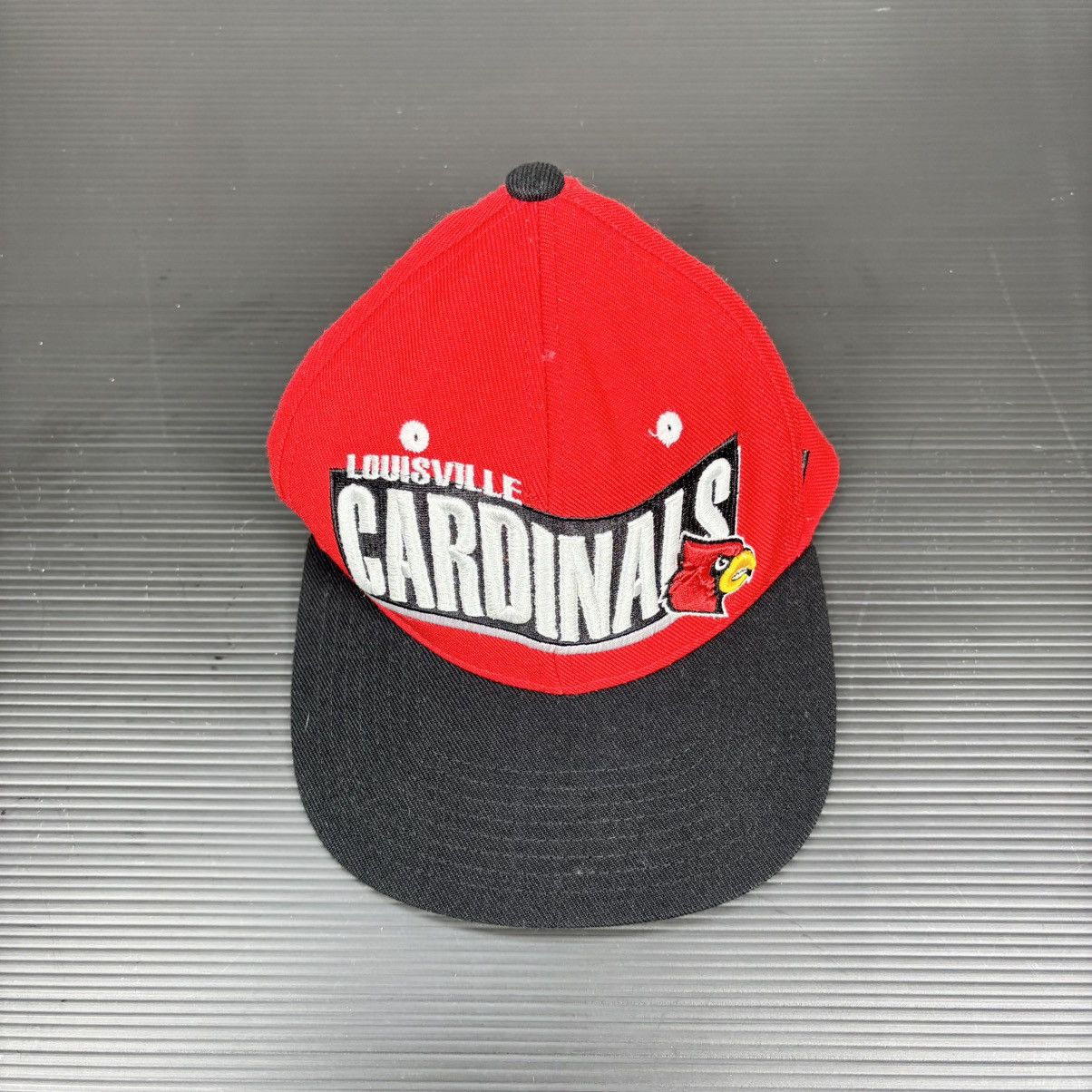 Zephyr Louisville Cardinals Spellout Hat Cap Mens Zephyr Snapback Size ONE SIZE - 14 Thumbnail