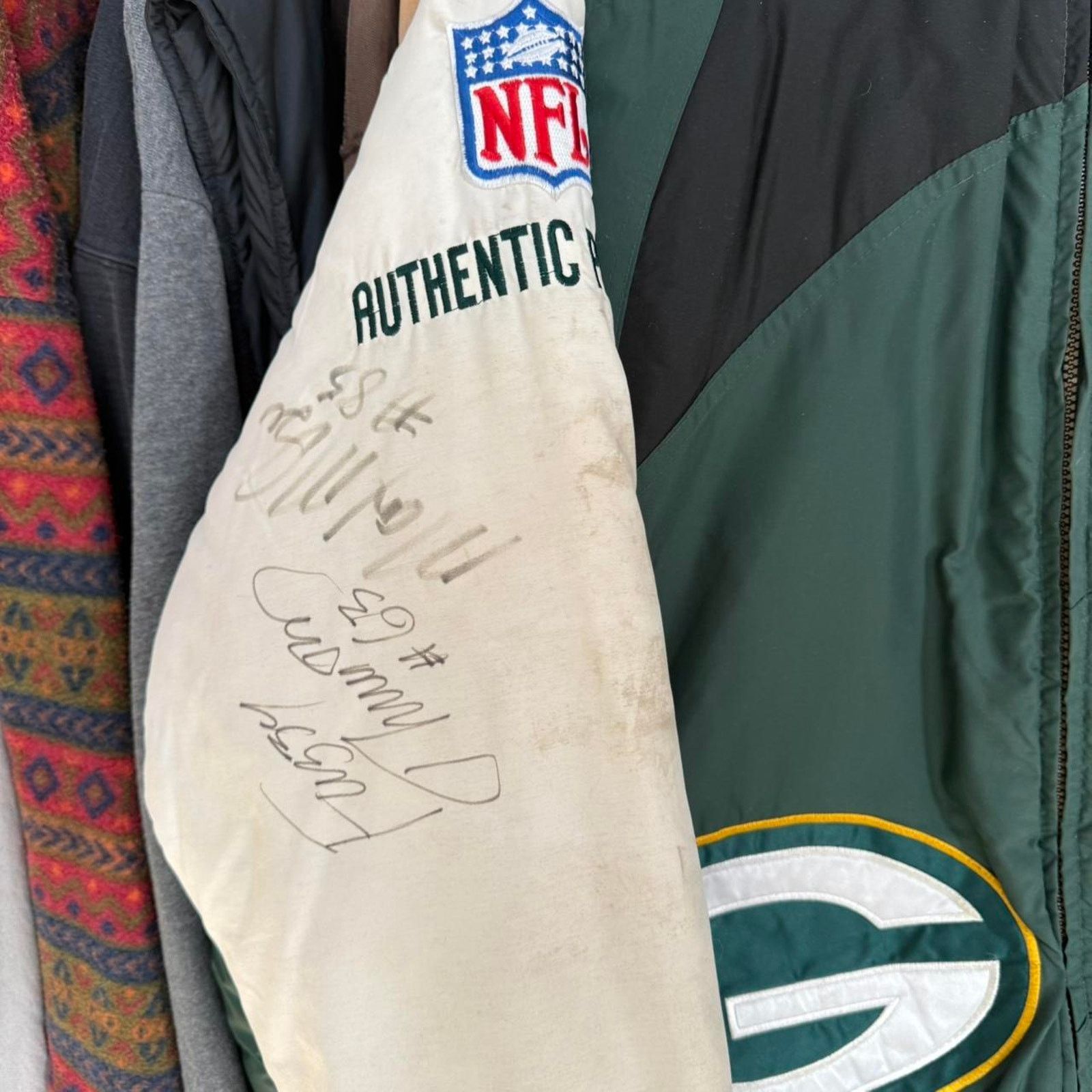 Logo Athletic Vintage 90s Signed Logo Athletic Packers Sharktooth Puffer Size US M / EU 48-50 / 2 - 4 Thumbnail