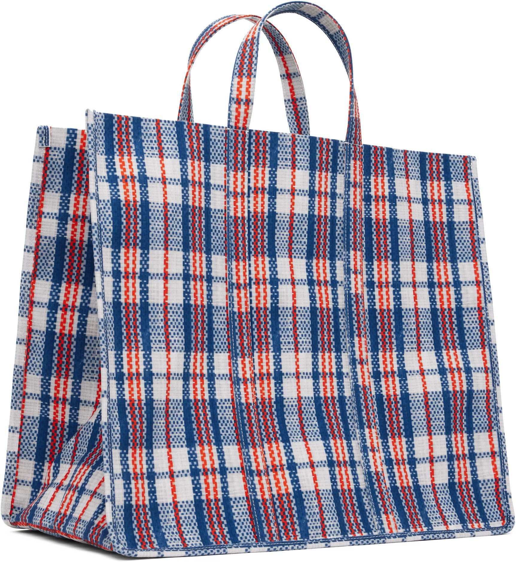 Vetements VETEMENTS Blue Barbes Shopper Tote Size ONE SIZE - 3 Thumbnail