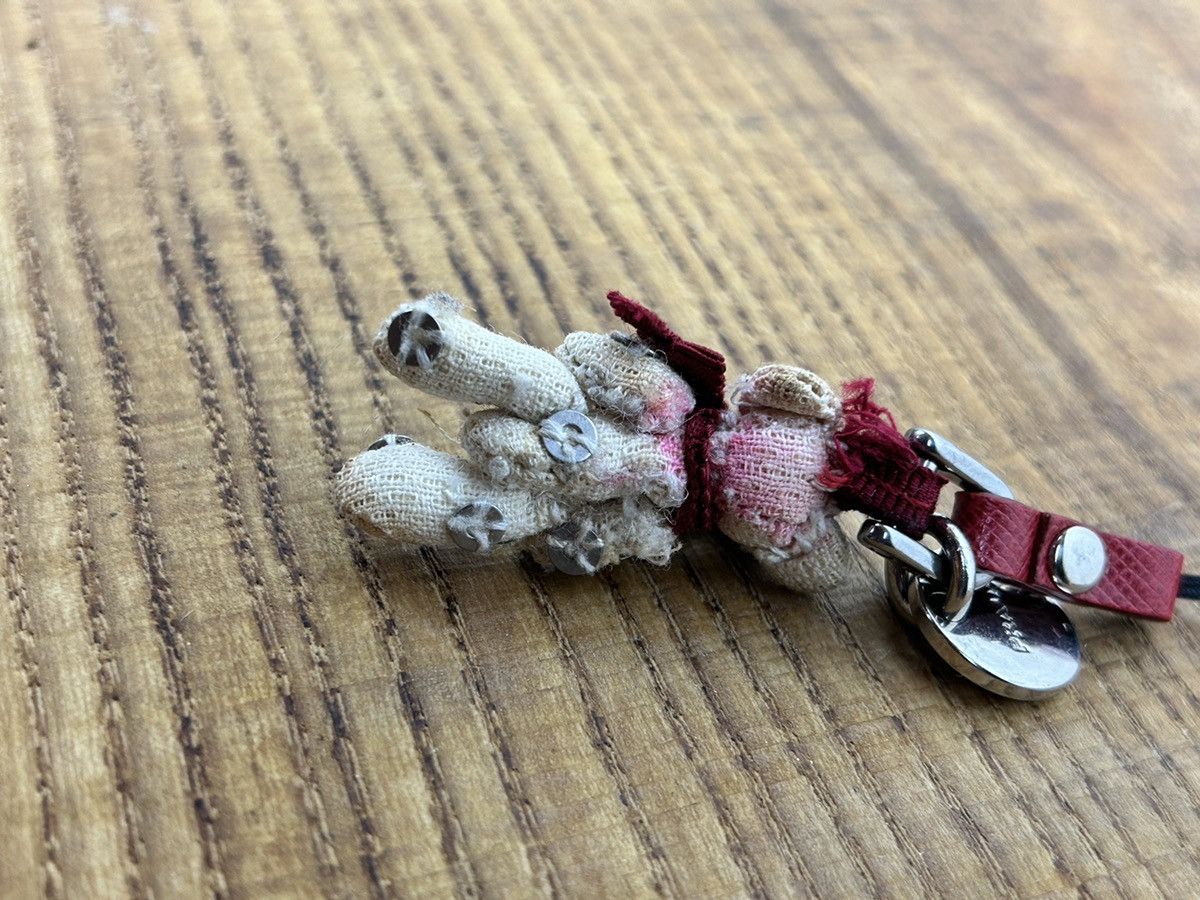 Prada Prada Bear Small Keychain Charm Key Holder Toy Size ONE SIZE - 5 Thumbnail
