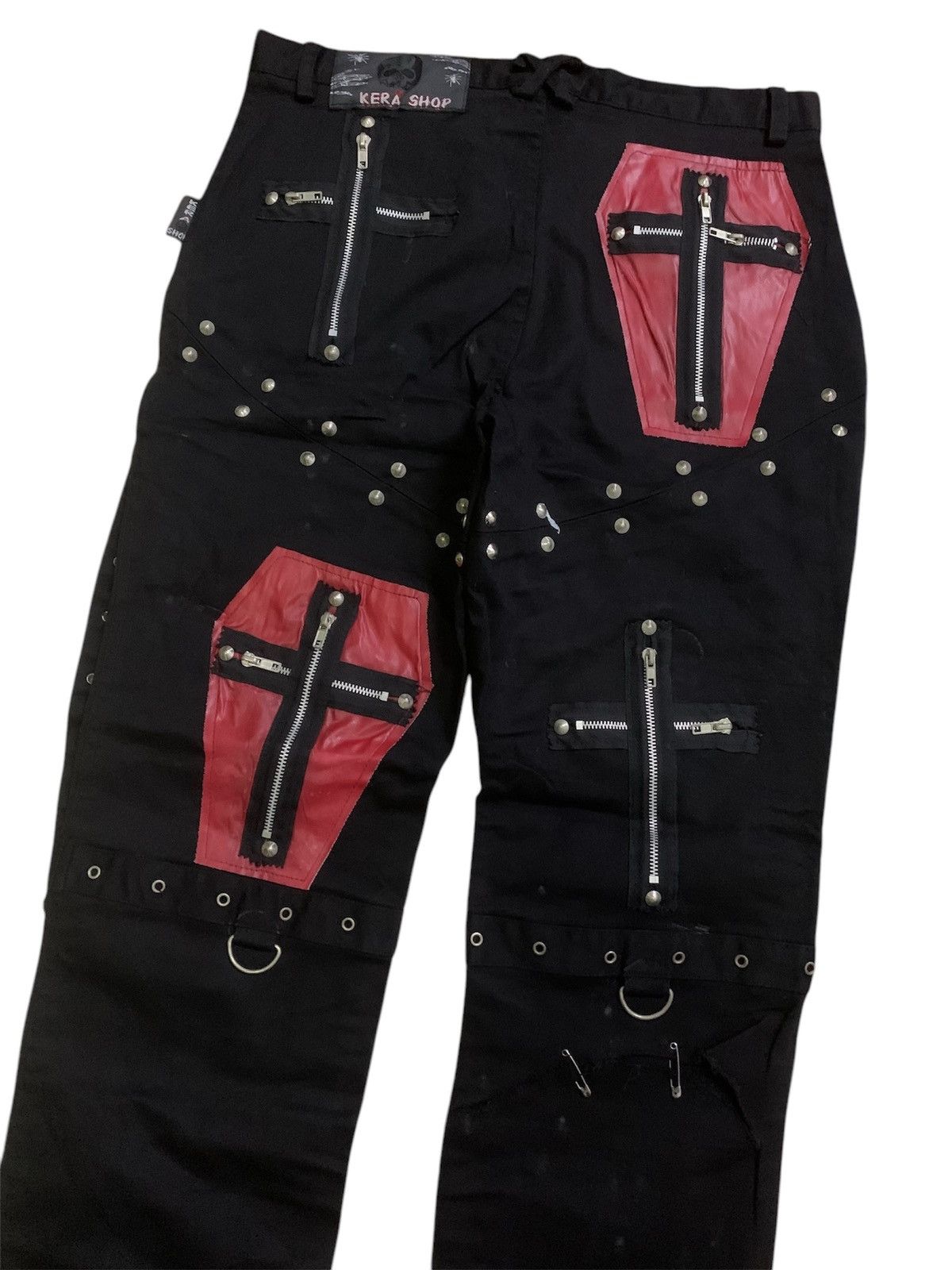 Japanese Brand × Seditionaries Vtg Japanese Kera Shop Gothic Seditionaries Pant Size US 29 - 4 Thumbnail