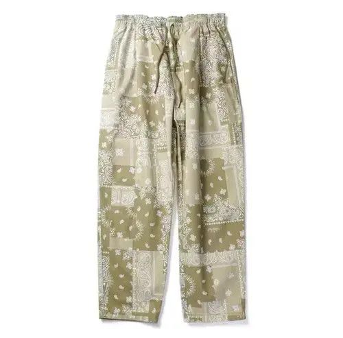 Other 20AW Indigo Union Japan Khaki Bandana Paisley Relaxed Pants Size US 31 - 3 Thumbnail