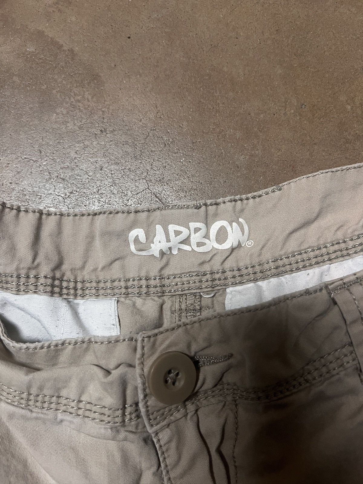 Vintage Carbon Cargo Shorts Size US 32 / EU 48 - 3 Thumbnail