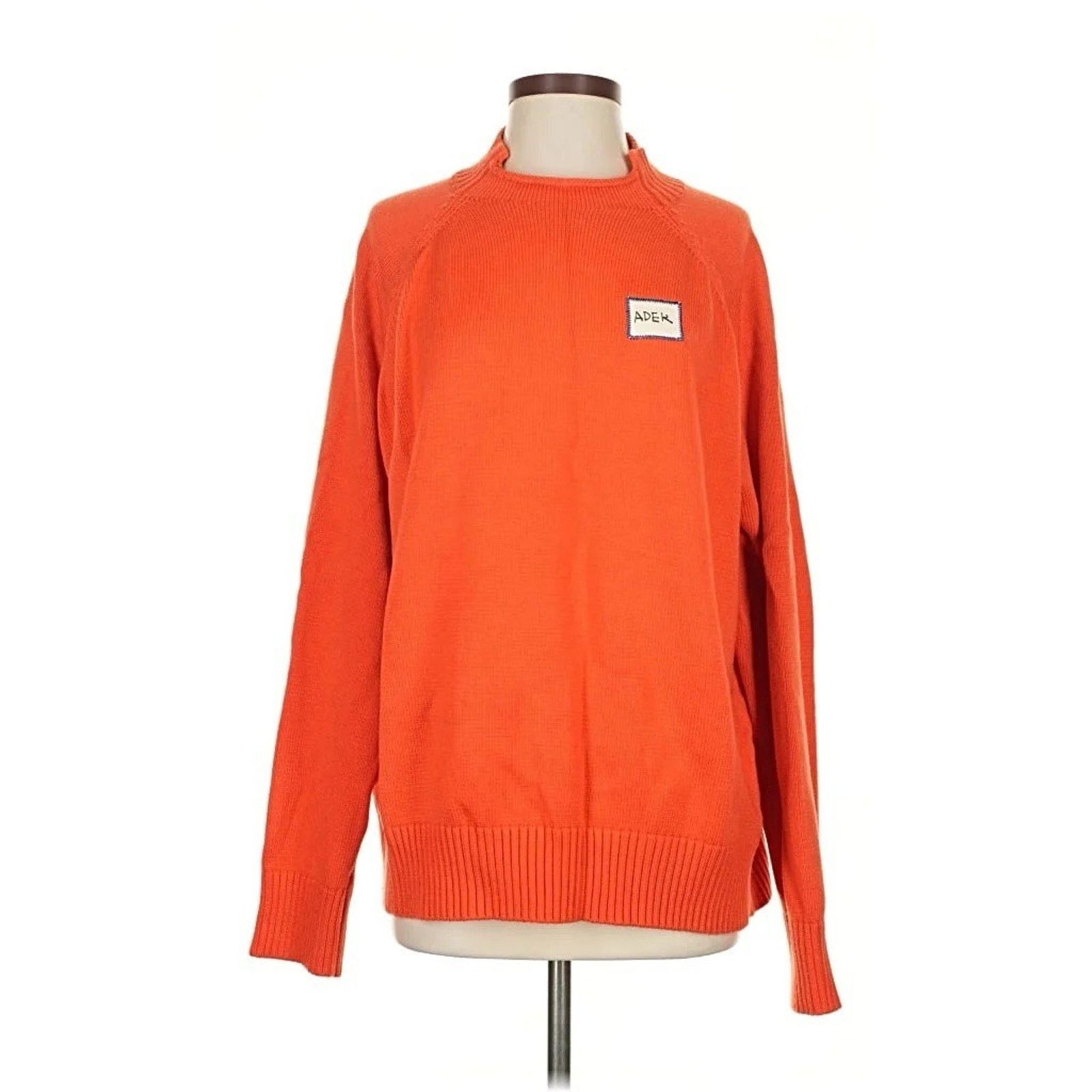 Ader Error Ader Error Wool Orange Pullover Sweater 2 (medium) Size US M / EU 48-50 / 2 - 1 Thumbnail