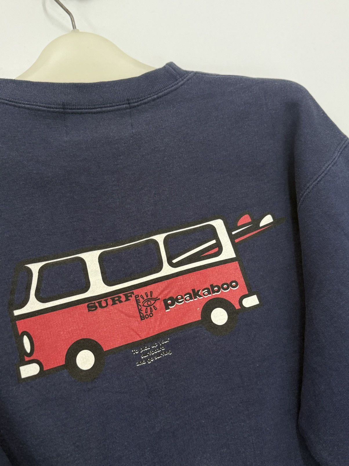 Sun Surf 🔥 Y2K Peakaboo Custom Surf Wear Design Sweatshirt - M Size US S / EU 44-46 / 1 - 10 Thumbnail