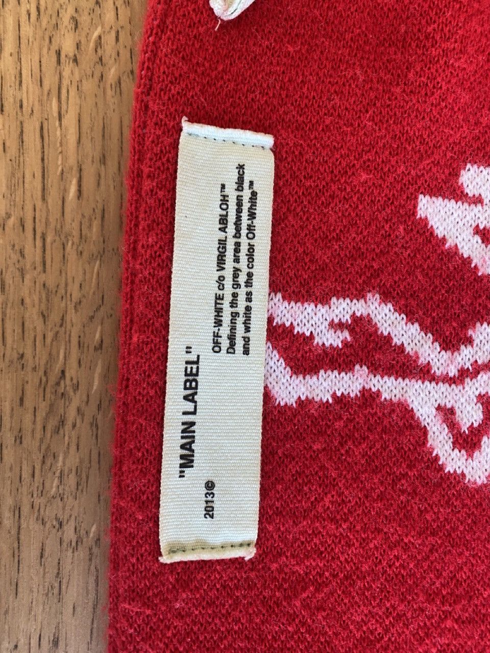 Off-White OFF-WHITE SCORPION SCARF Size ONE SIZE - 5 Thumbnail
