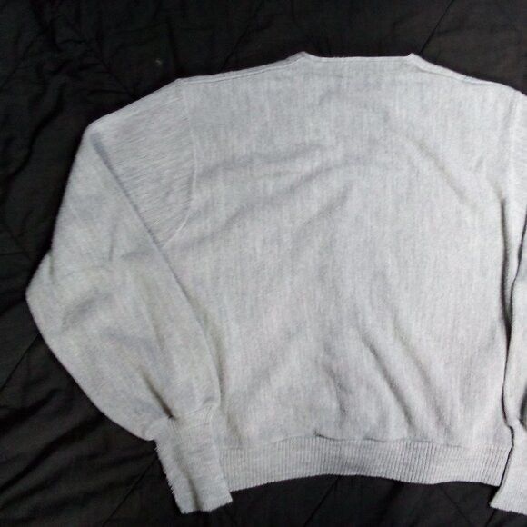 JCPenney × Vintage Vintage JC Penney Cardigan Sweater Gray Size US L / EU 52-54 / 3 - 3 Thumbnail