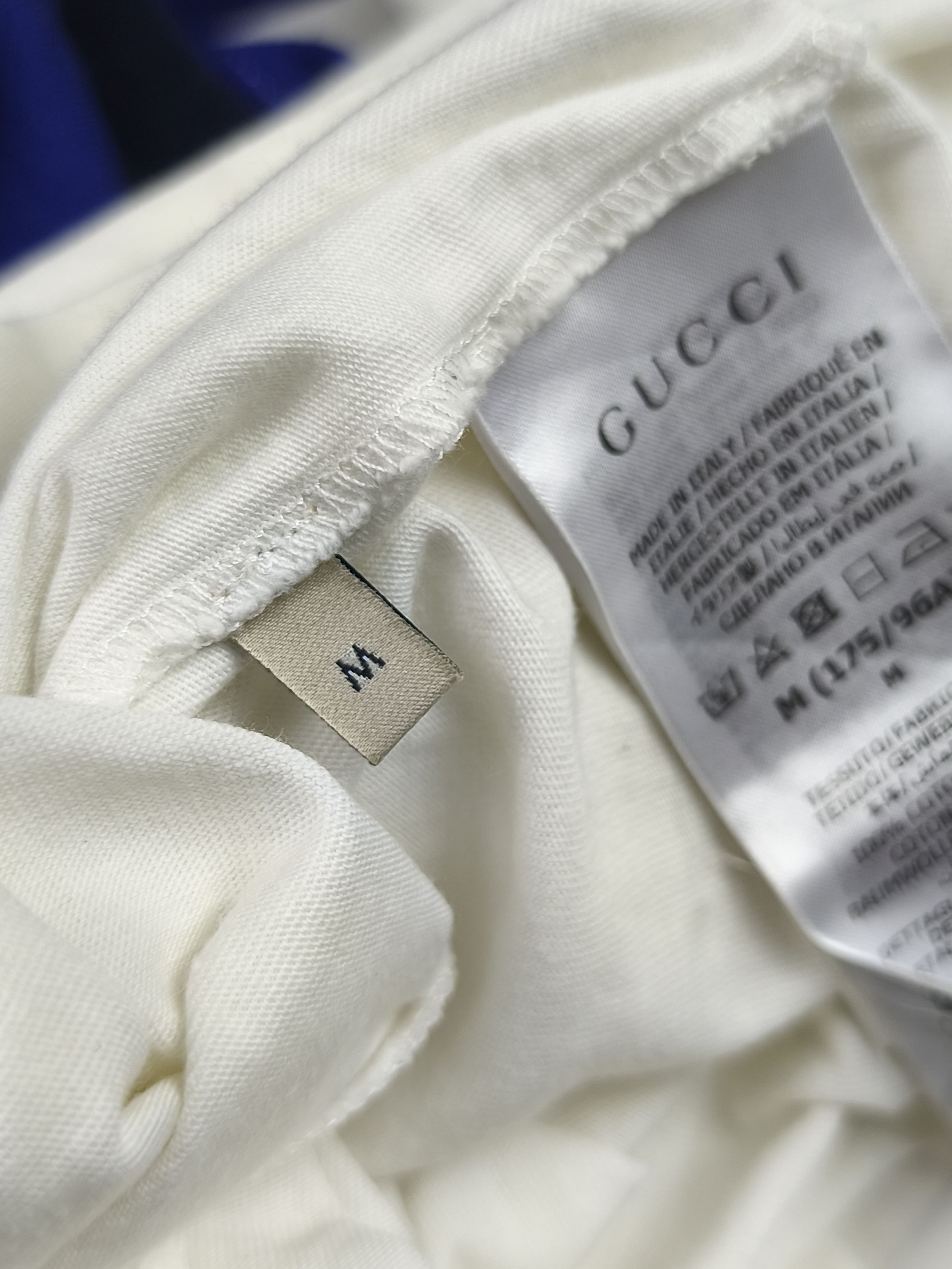 Adidas × Gucci Gucci x Adidas cotton jersey t-shirt Size US M / EU 48-50 / 2 - 21 Thumbnail