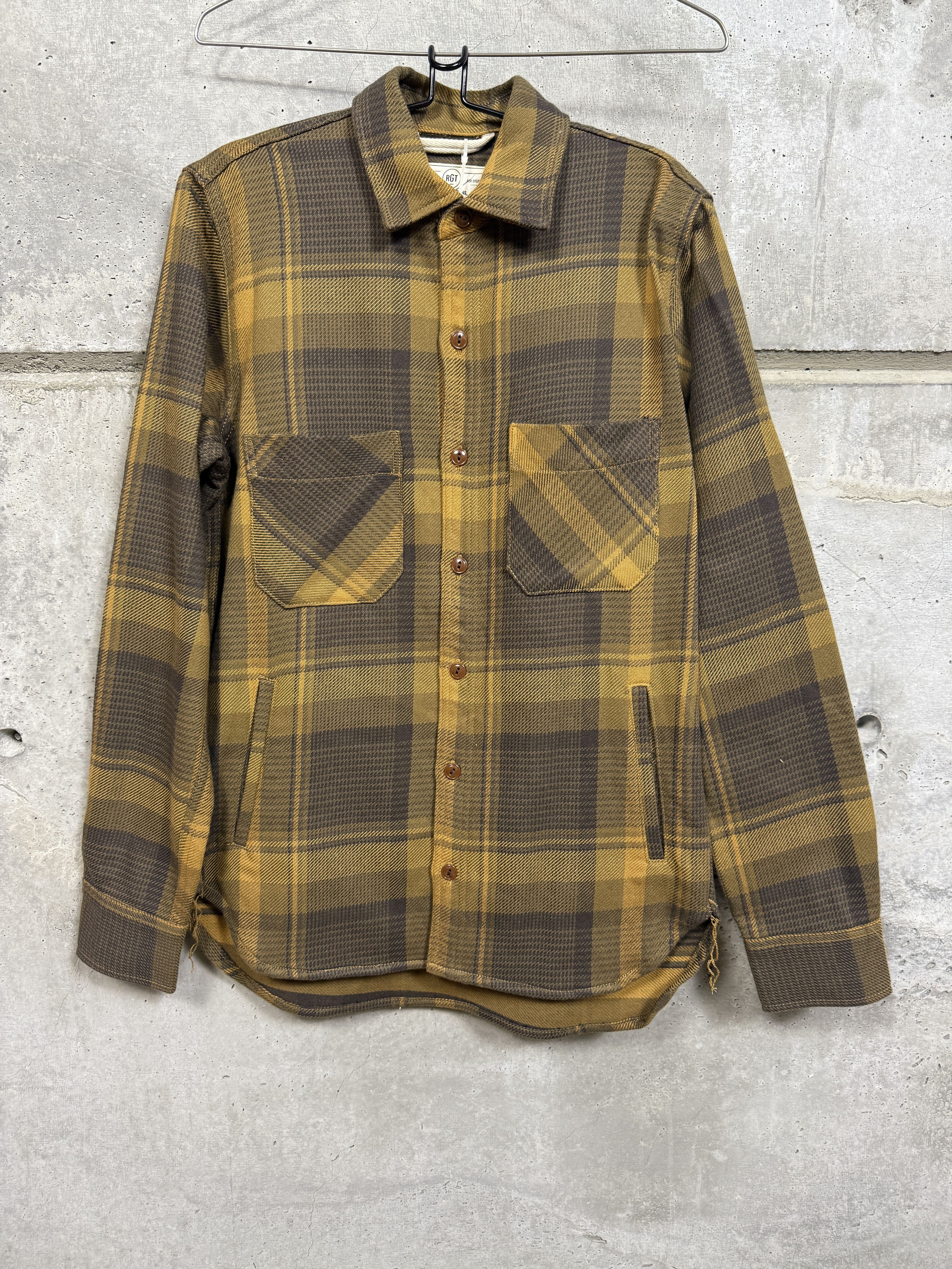 Rogue Territory Flannel Button-Up Service Shirt Jacket