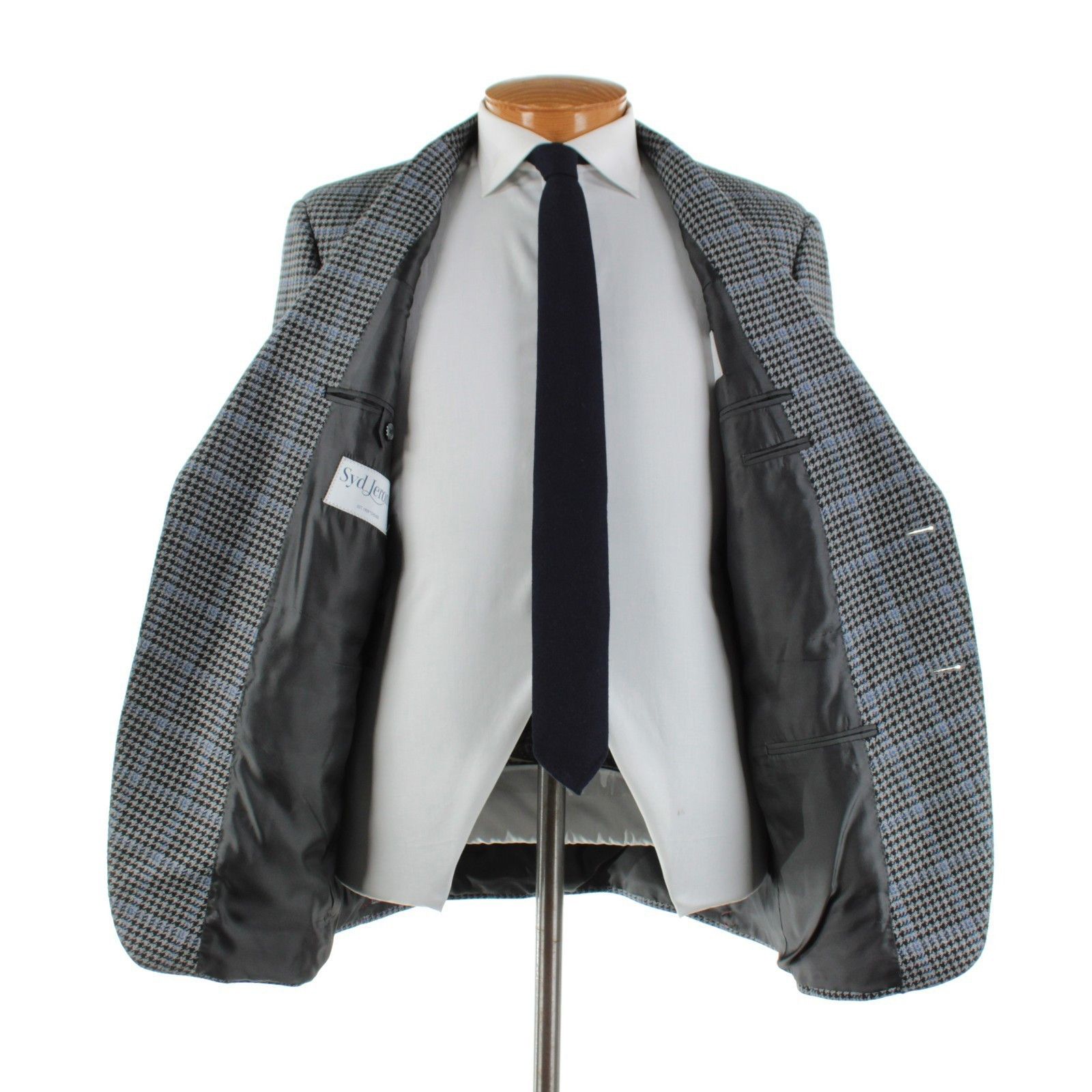 Samuelsohn Samuelsohn Sport Coat Size 44 Regular US in Black Size 44R - 6 Thumbnail