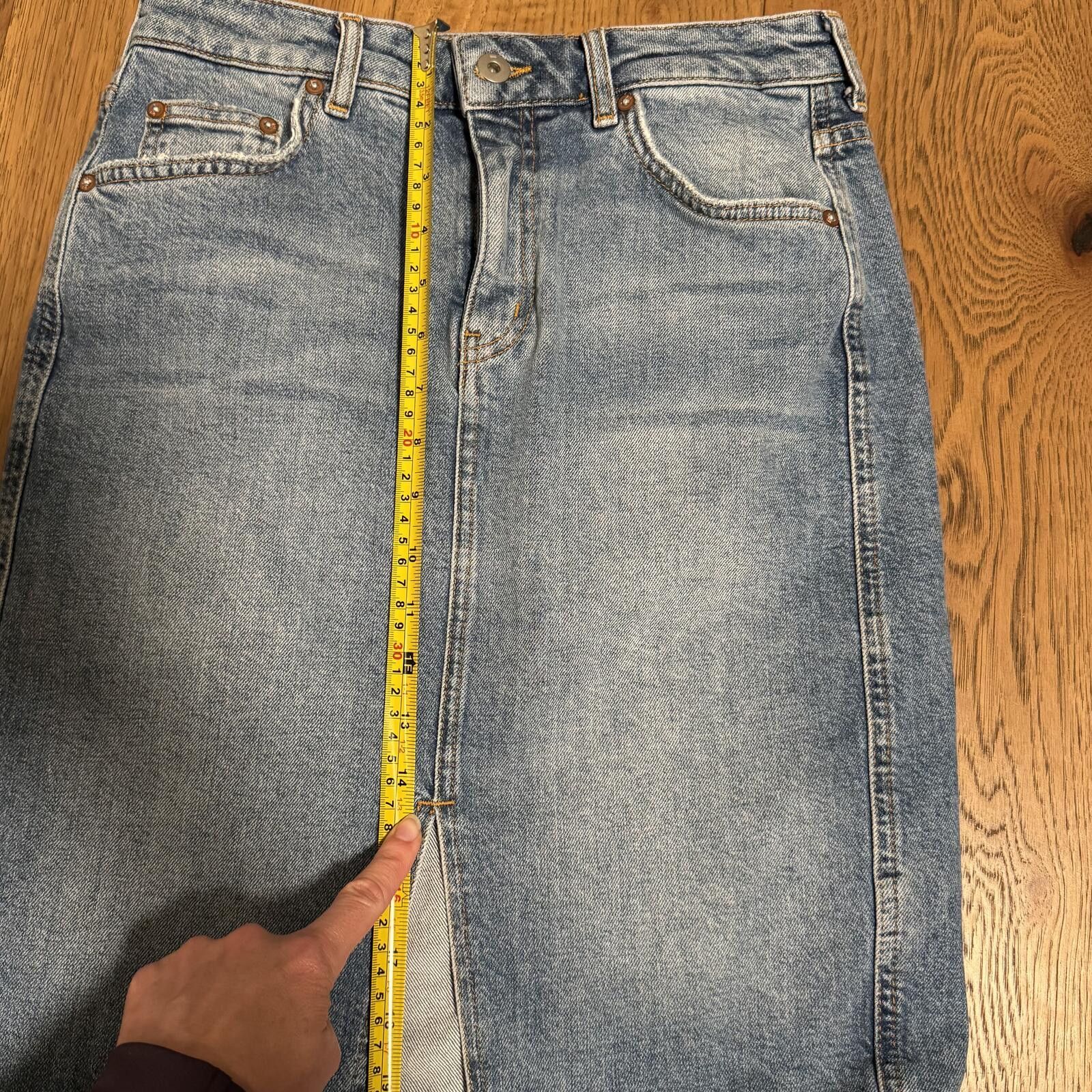 Other Pilcro Size 4 Denim Pencil Skirt Size 4 Size 27" / US 4 / IT 40 - 3 Thumbnail