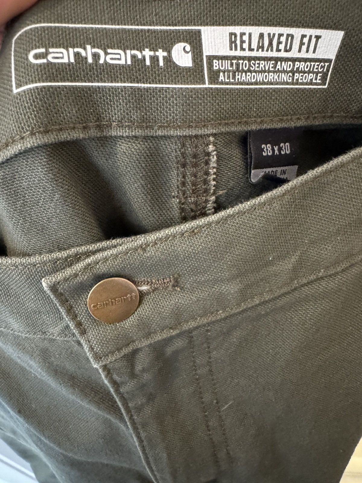 Carhartt Carhartt Carpenter Pants Size US 38 / EU 54 - 3 Thumbnail