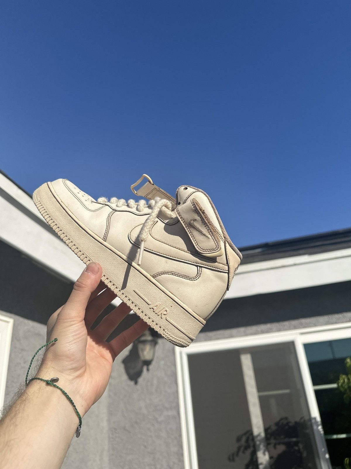 Nike Nike Air Force 1 Mid Coffee Size US 9 / EU 42 - 1 Thumbnail