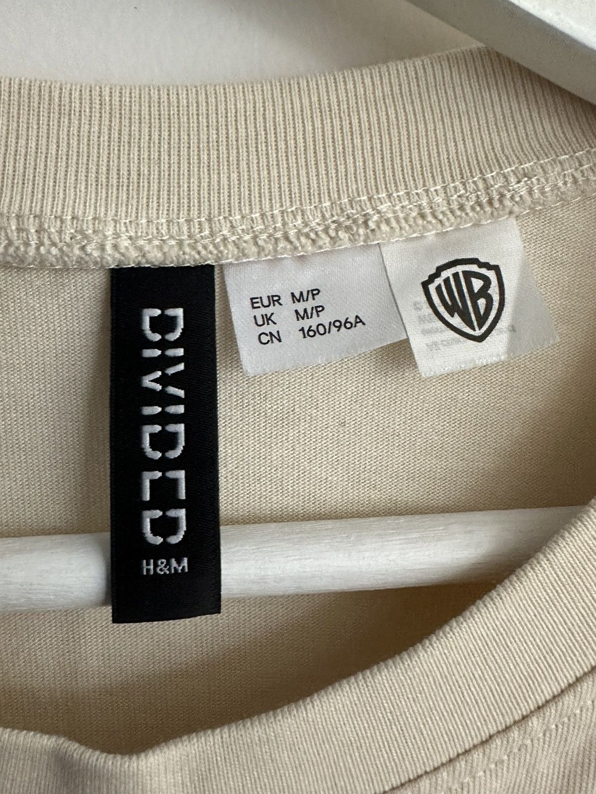 H&M H&M Tweety, Cream-White, Oversized T-shirt Midi-Dress Size M / US 6-8 / IT 42-44 - 3 Thumbnail