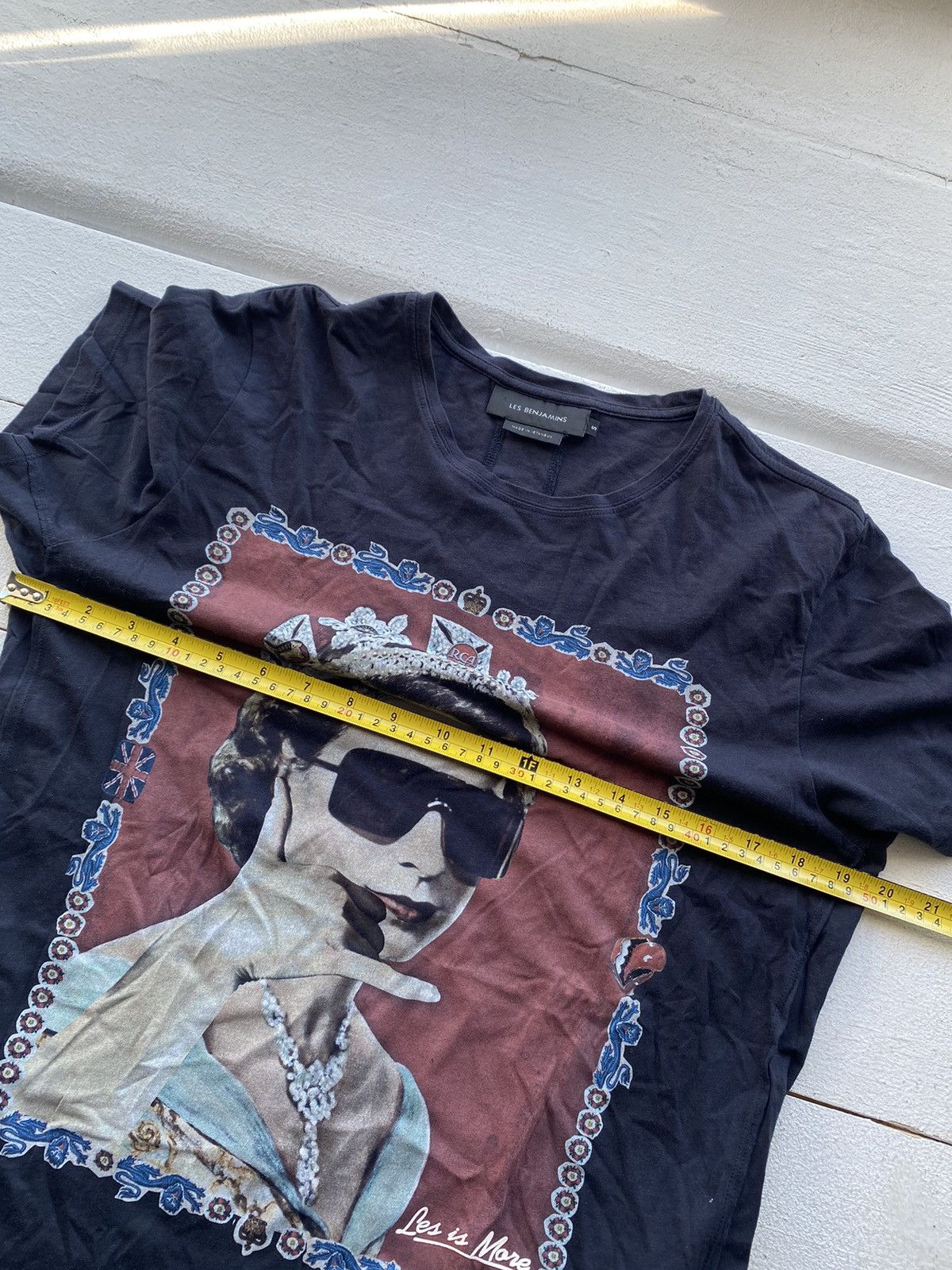 Designer × Les Benjamins Les Benjamins Vintage Logo Queen Blue Mens T Shirt Size US S / EU 44-46 / 1 - 8 Thumbnail