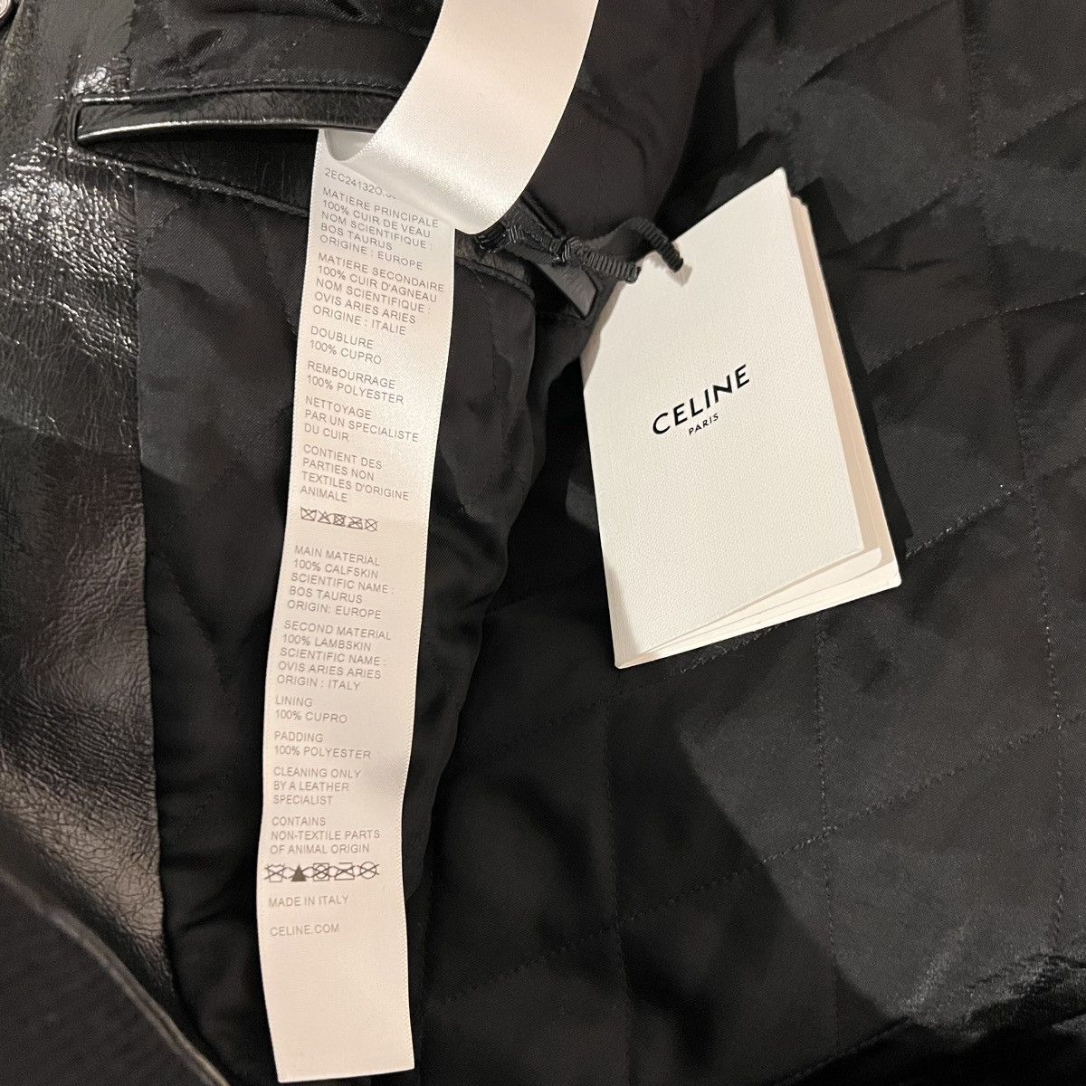 Celine × Hedi Slimane Celine Varsity Jacket in Large Size US L / EU 52-54 / 3 - 7 Thumbnail