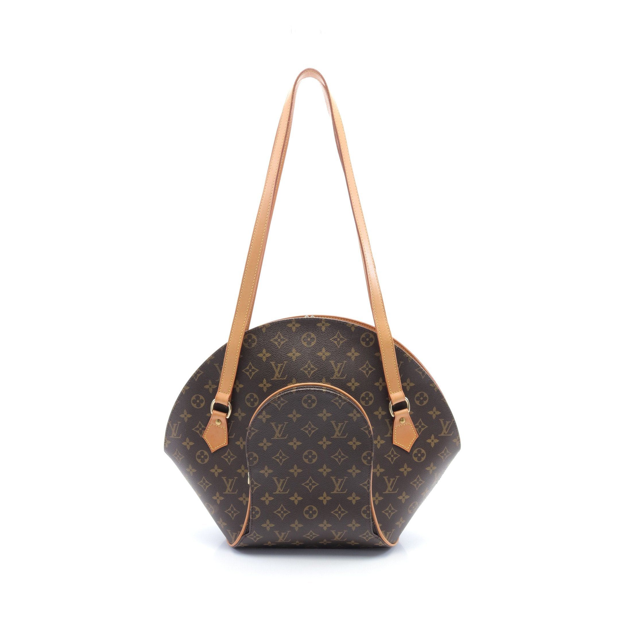 Louis Vuitton Louis Vuitton Ellipse Shopping Monogram Shoulder Bag Leather Brown Size ONE SIZE - 1 Thumbnail