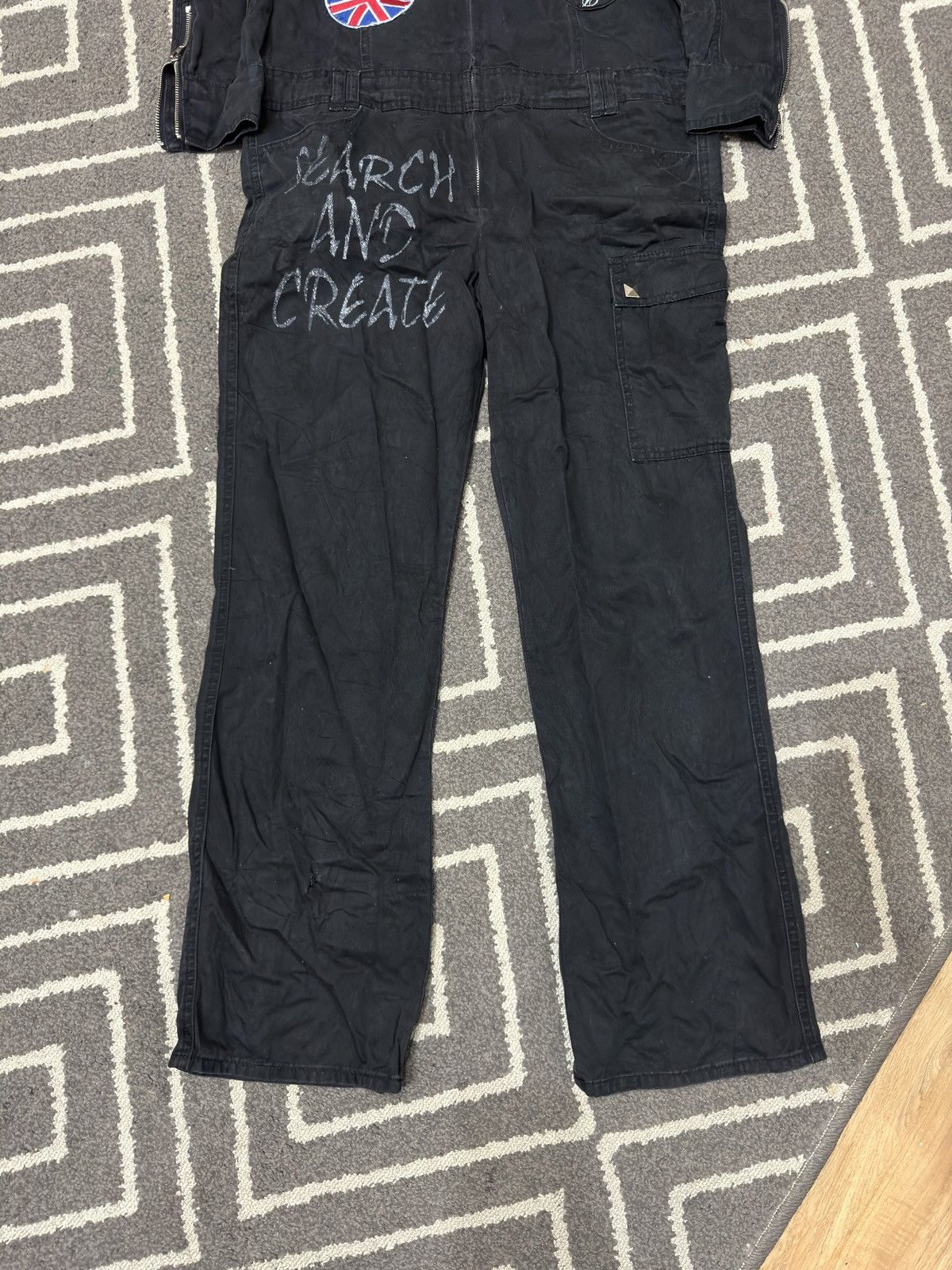 If Six Was Nine × Seditionaries DIG DEEP PUNK JUMPSUIT Size US 36 / EU 52 - 2 Thumbnail