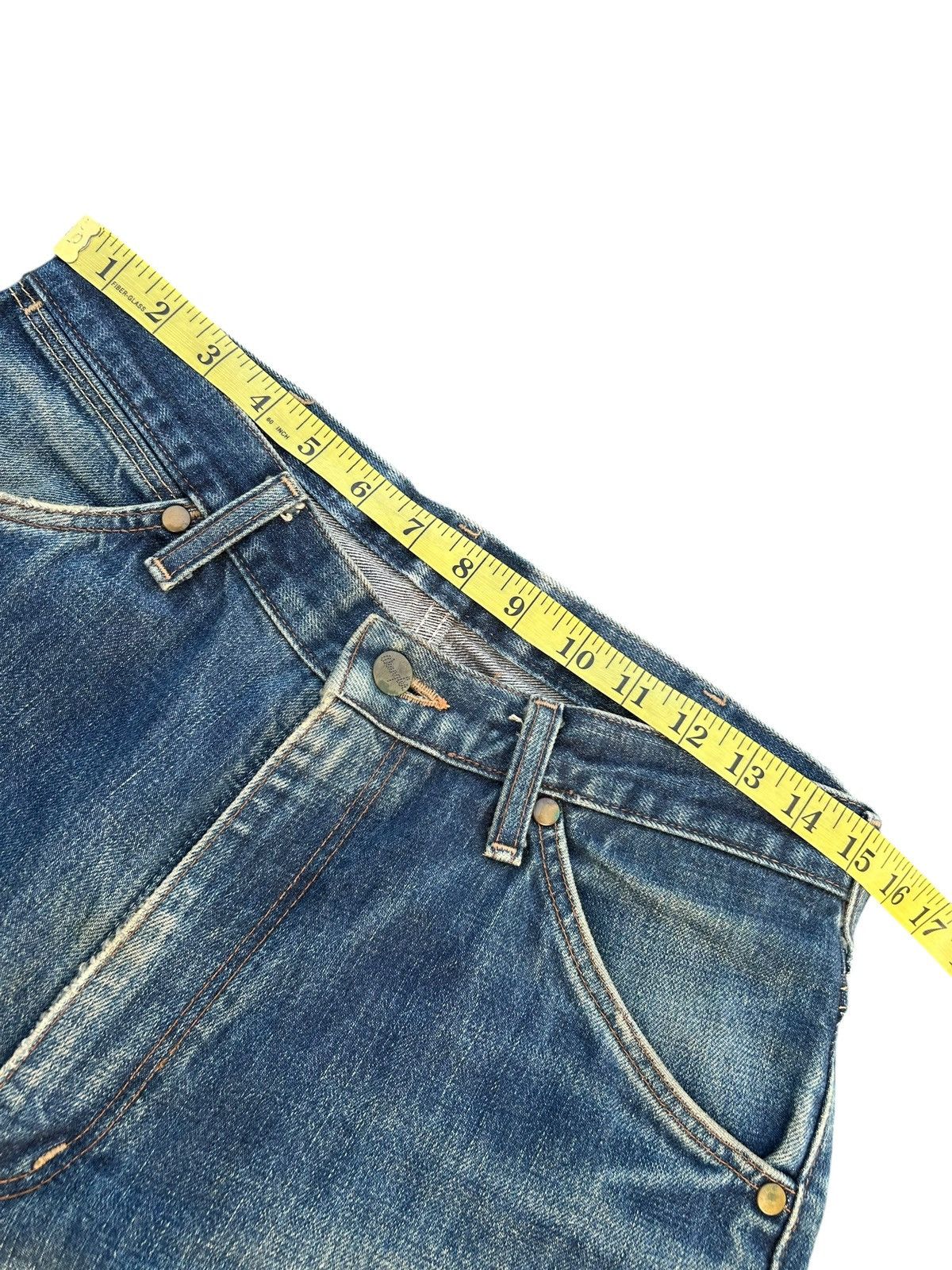Japanese Brand × Kapital × Vintage Wrangler Selvedge Baggy Vintage Distressed Denim jeans Size US 30 / EU 46 - 18 Thumbnail