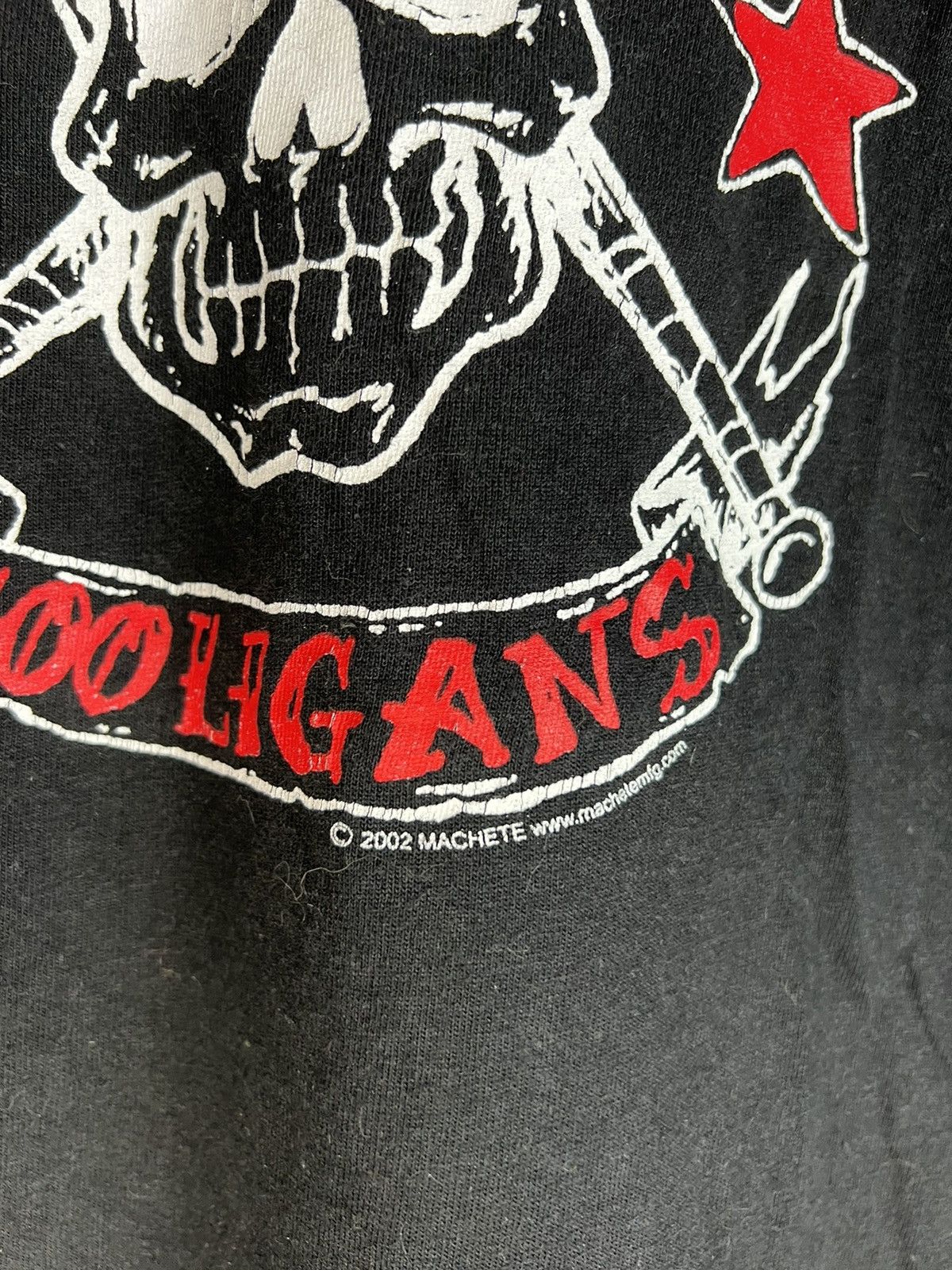 Band Tees Rancid Hooligans Skull Vintage Punk Band Tour 02 Rare Tee Size US M / EU 48-50 / 2 - 4 Thumbnail