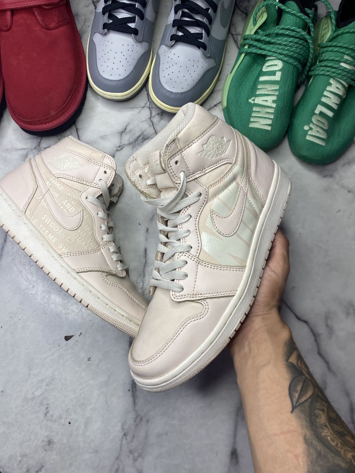 Jordan 1 high guava