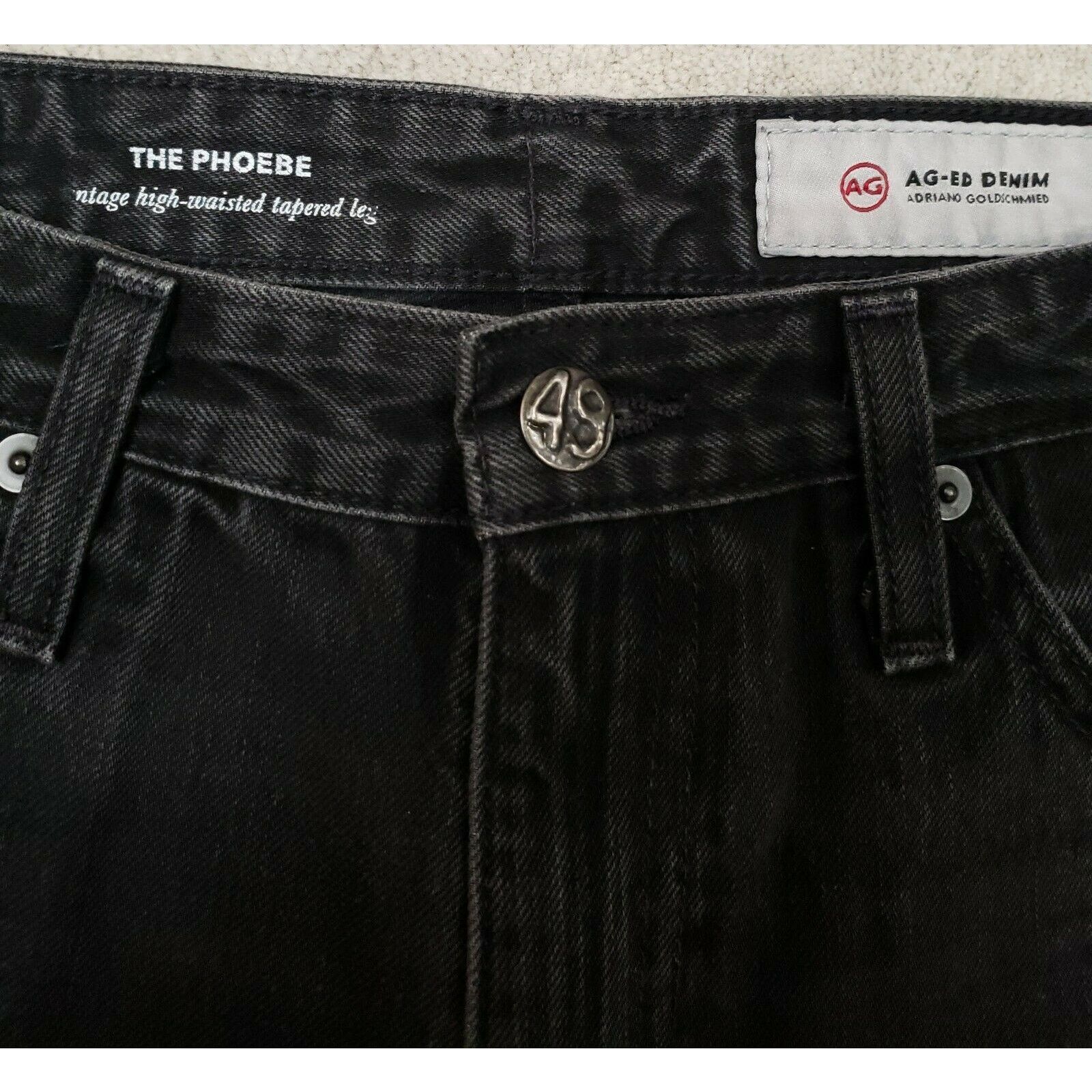 AG Adriano Goldschmied Adriano Goldschmied AG-ED The Phoebe Vintage High Waisted Size 27" / US 4 / IT 40 - 4 Thumbnail