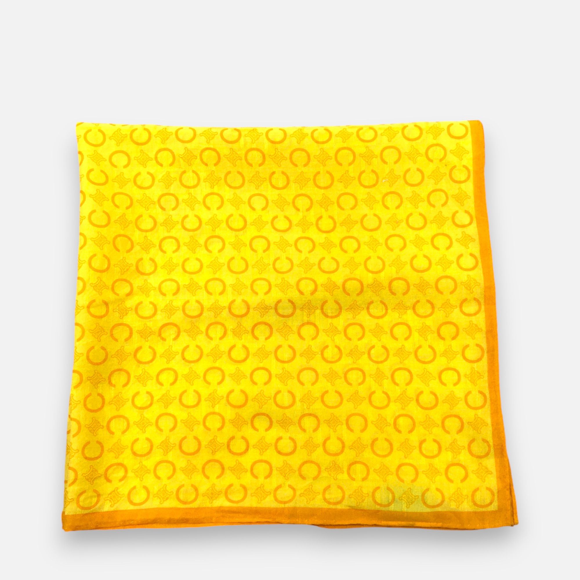 Celine Vintage Celine Handkerchief Pocket Square Bandana Size ONE SIZE - 2 Thumbnail