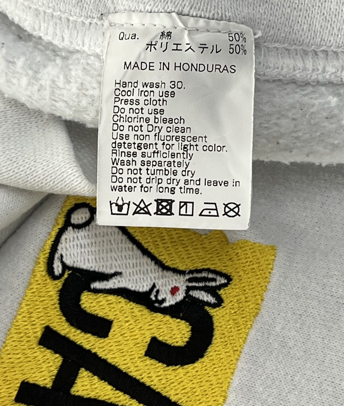 FR2 Fucking Rabbit “CAUTION” Sweatshirt Size US XL / EU 56 / 4 - 6 Thumbnail