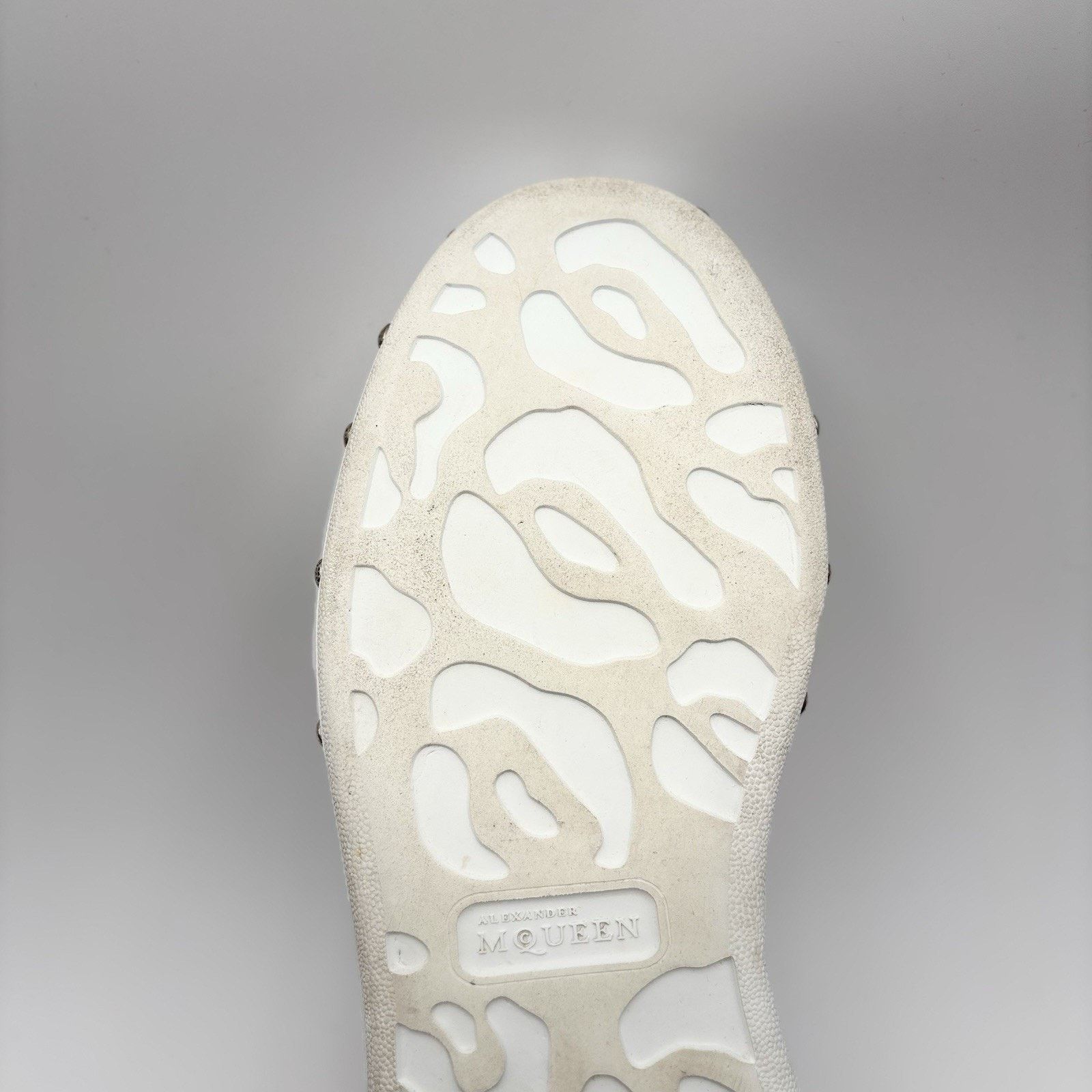 Alexander McQueen Alexander McQueen Front Studded ' White, Black ' | GREAT! Size US 11 / EU 44 - 10 Thumbnail
